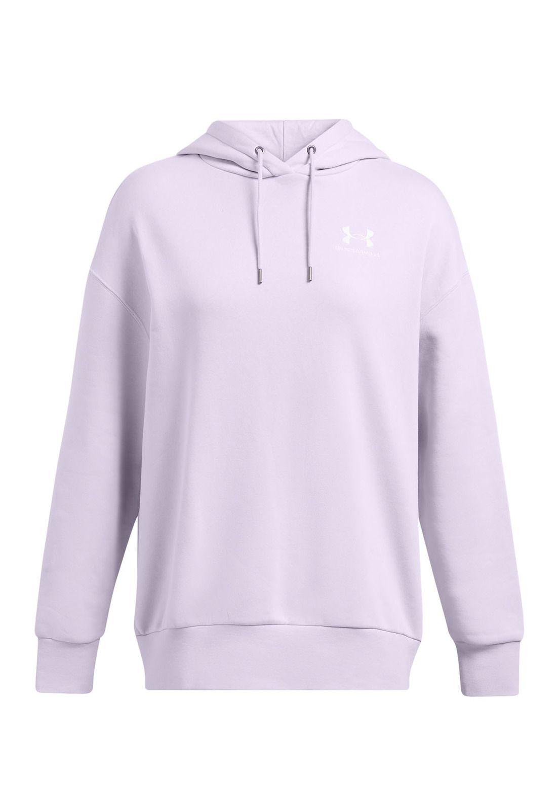 Polerón Oversize UA Icon para mujer Morado-0