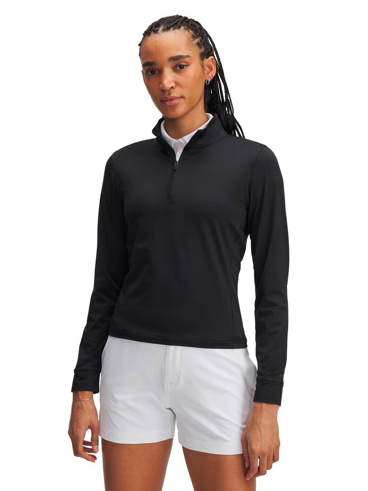 Polerón Golf para mujer Drive negro -0