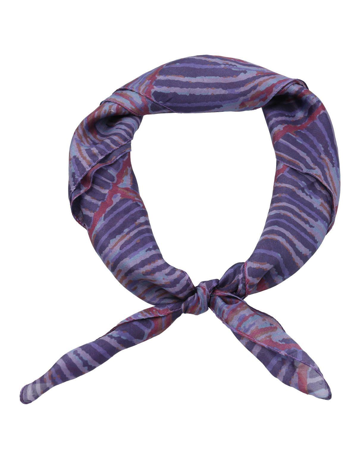 Pañuelo Morado Seda Tirreno Mujer-0
