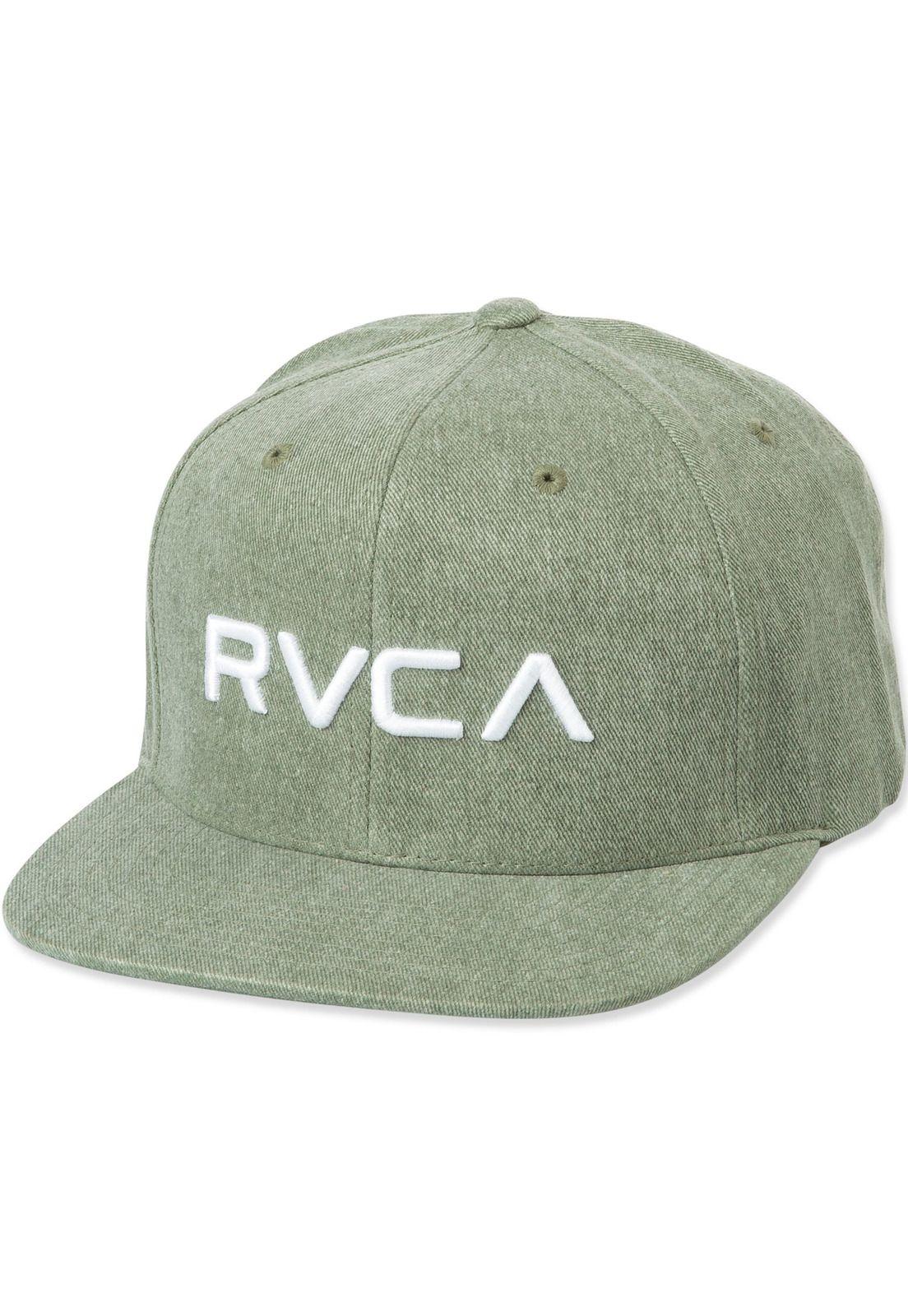 Jockey Masculino Rvca Twill Snapback Verde-0