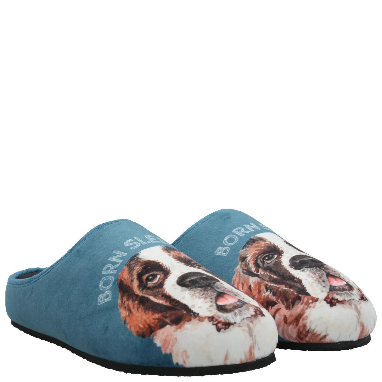 Pantufla Hombre Hp Slipper Bernard Azul-0