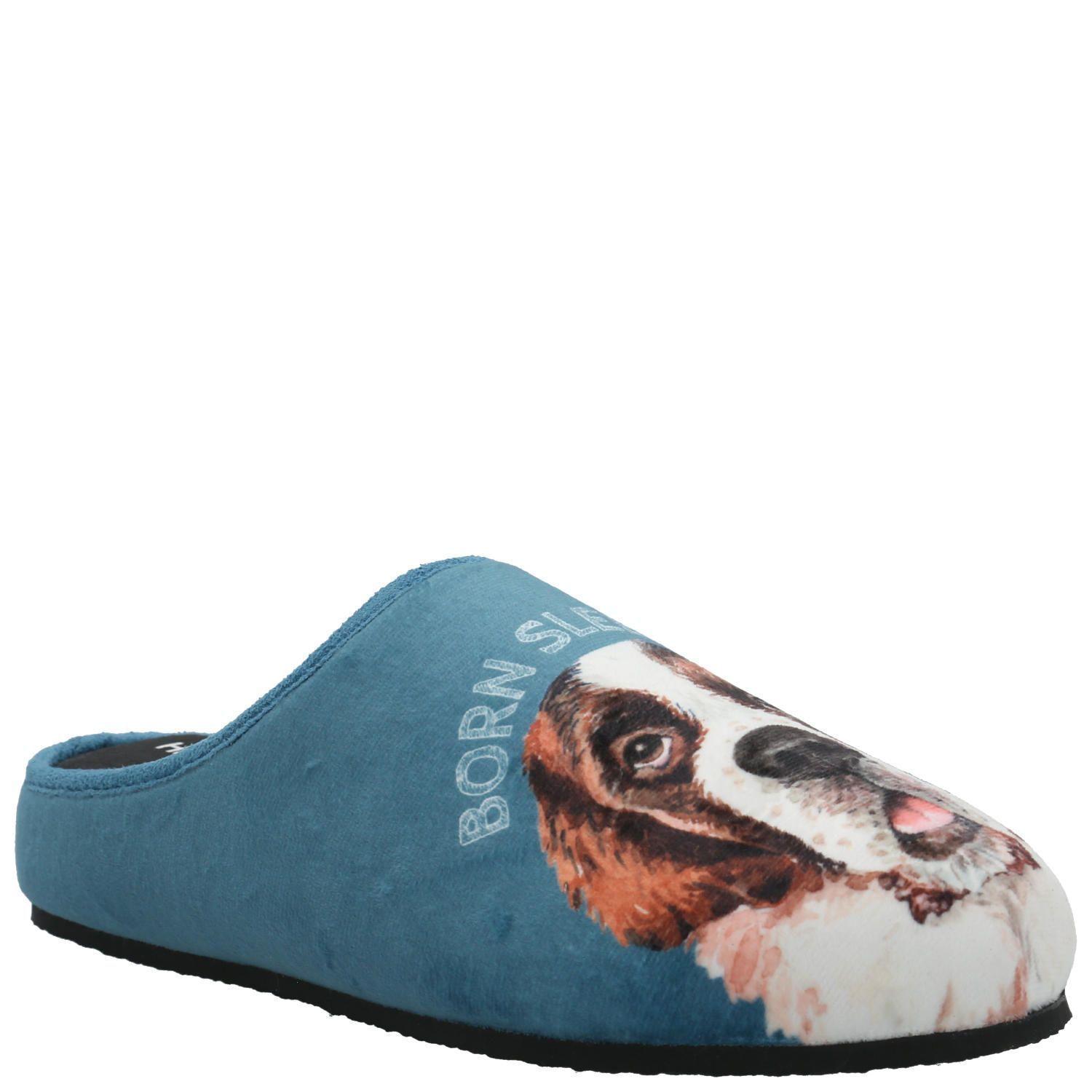 Pantufla Hombre Hp Slipper Bernard Azul-2