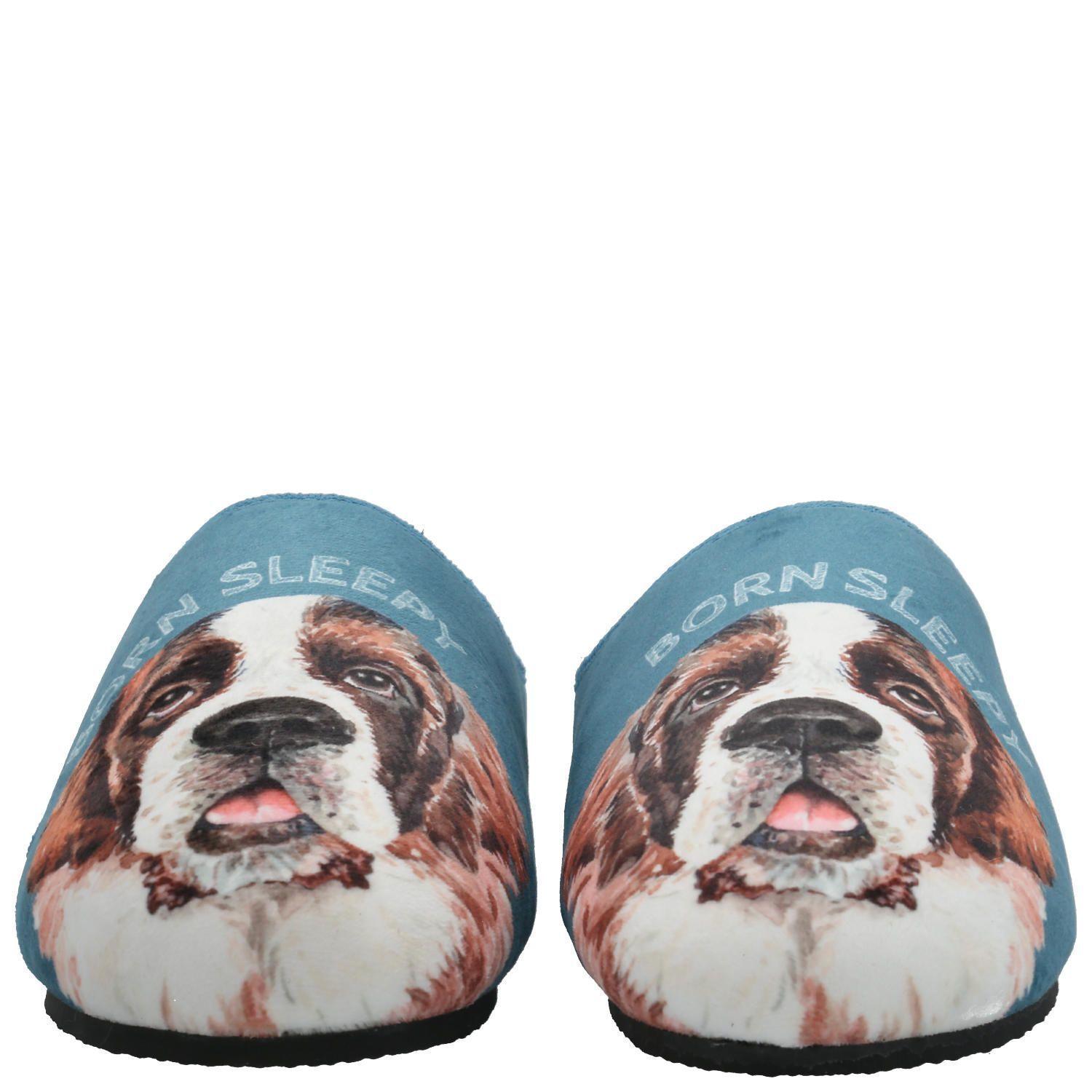 Pantufla Hombre Hp Slipper Bernard Azul-5