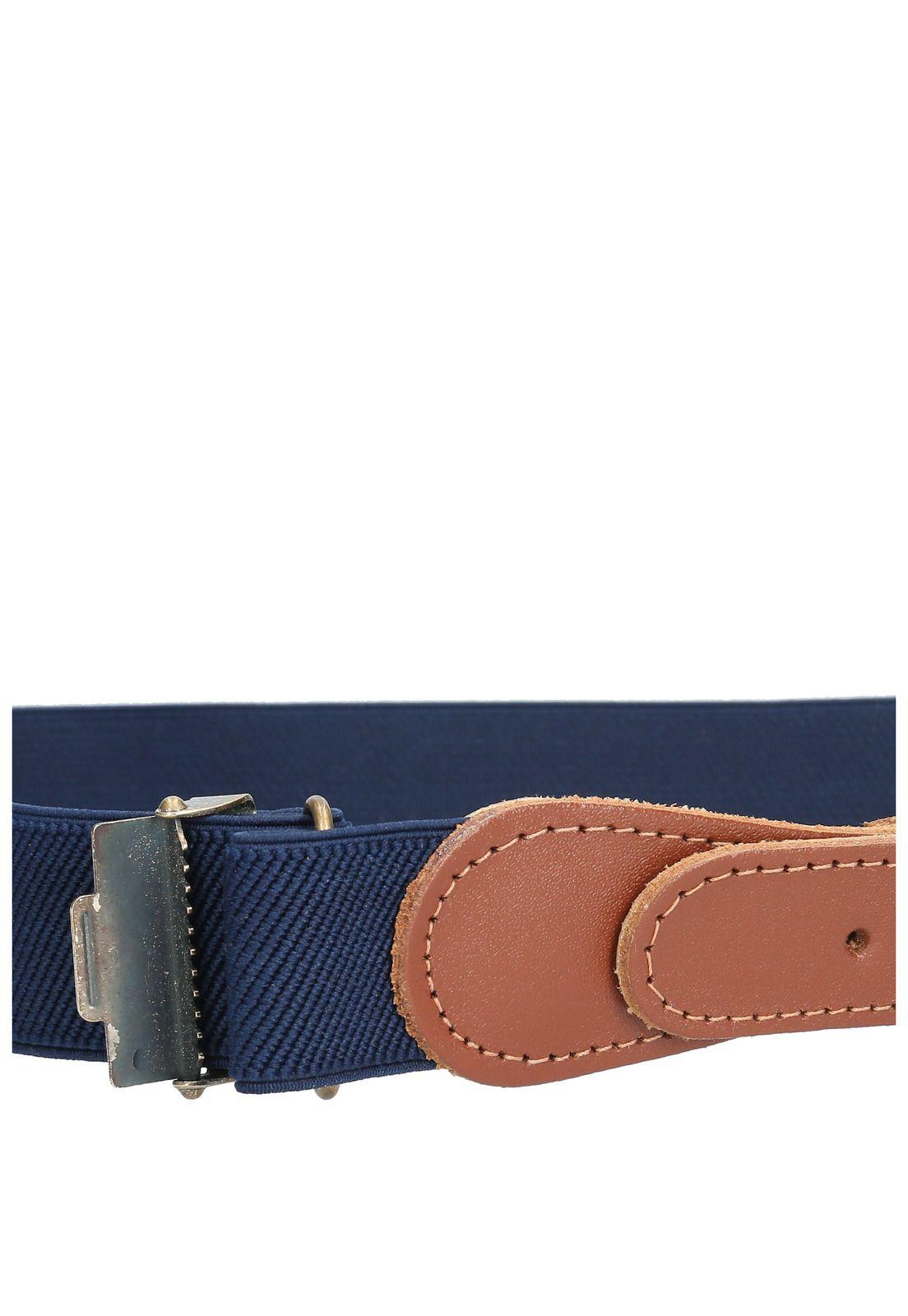 Cinturón Niño Hk Belt Plain Azul-2