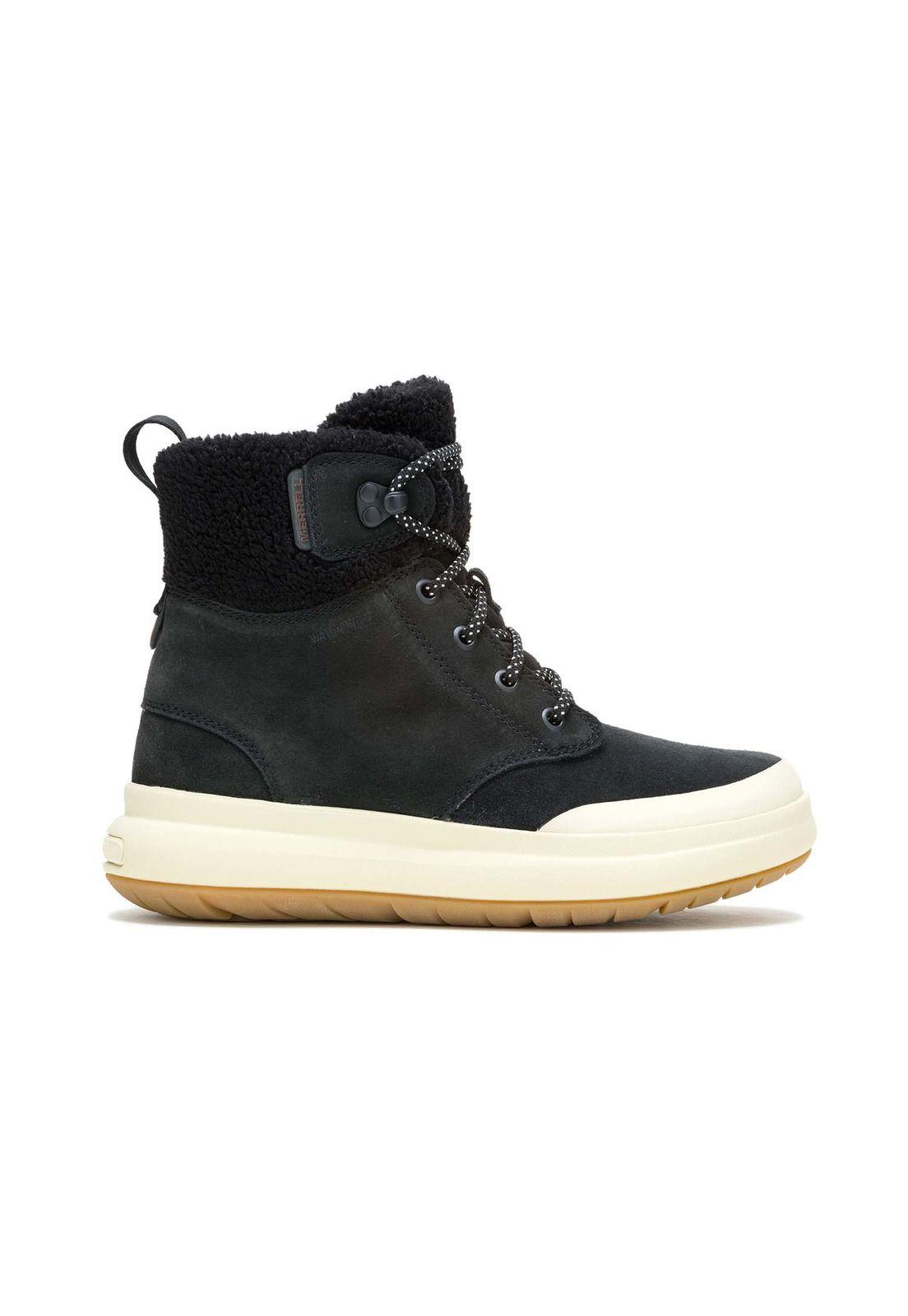 Botin Mujer Marquette Thermo Lac Negro-0