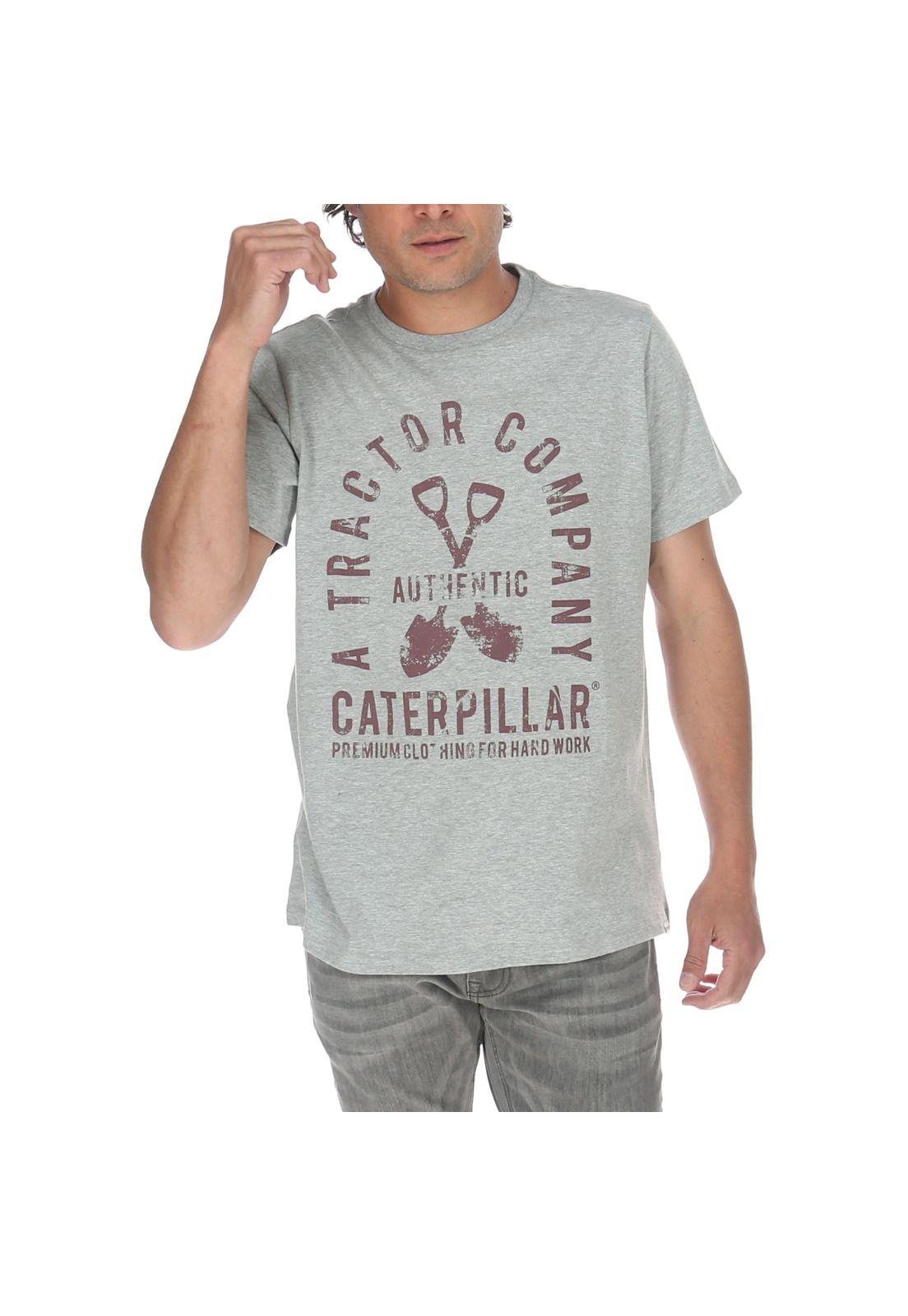 Polera M/C Hombre Time Of Day Tee Gris-0