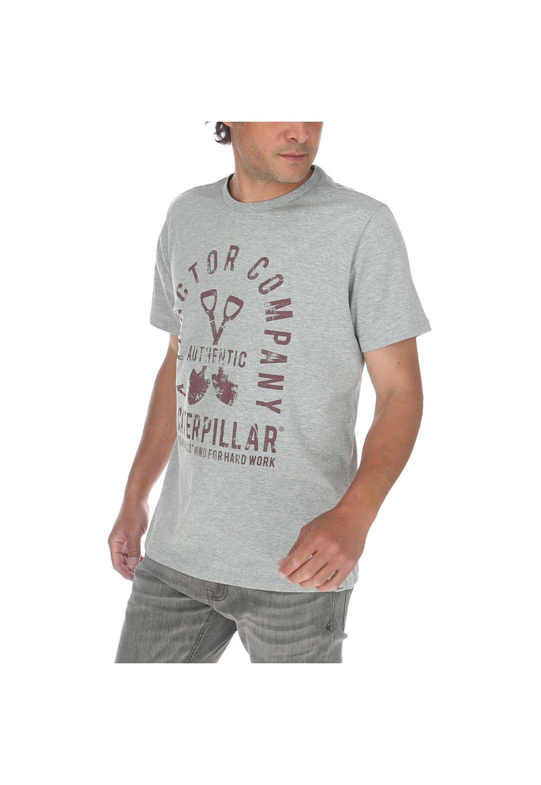 Polera M/C Hombre Time Of Day Tee Gris-1