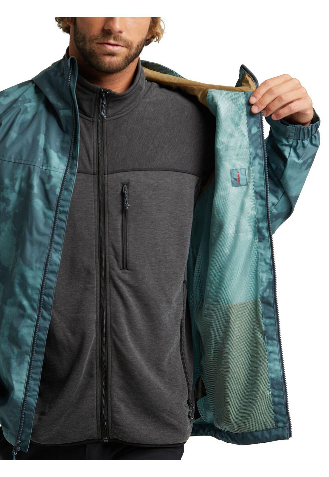 Chaqueta Portal Dark Hombre Azul Burton-7