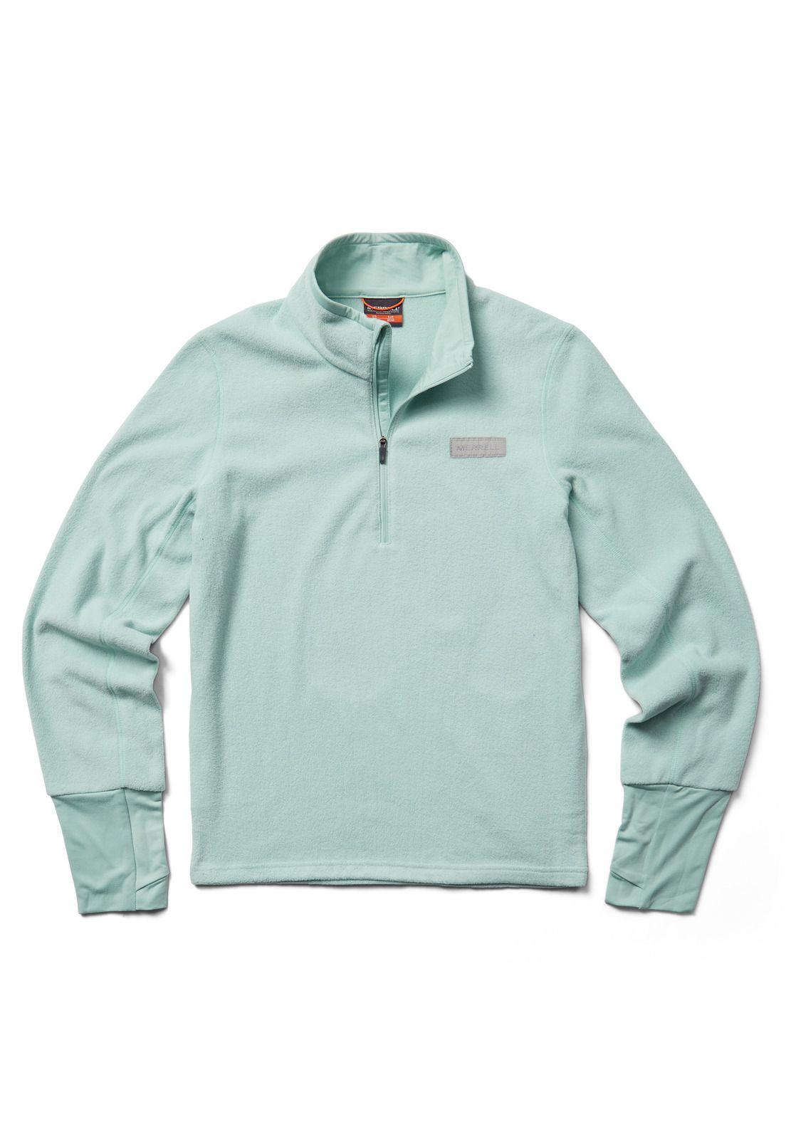Polar Mujer Flux Lw 1/4 Zip Azul-0