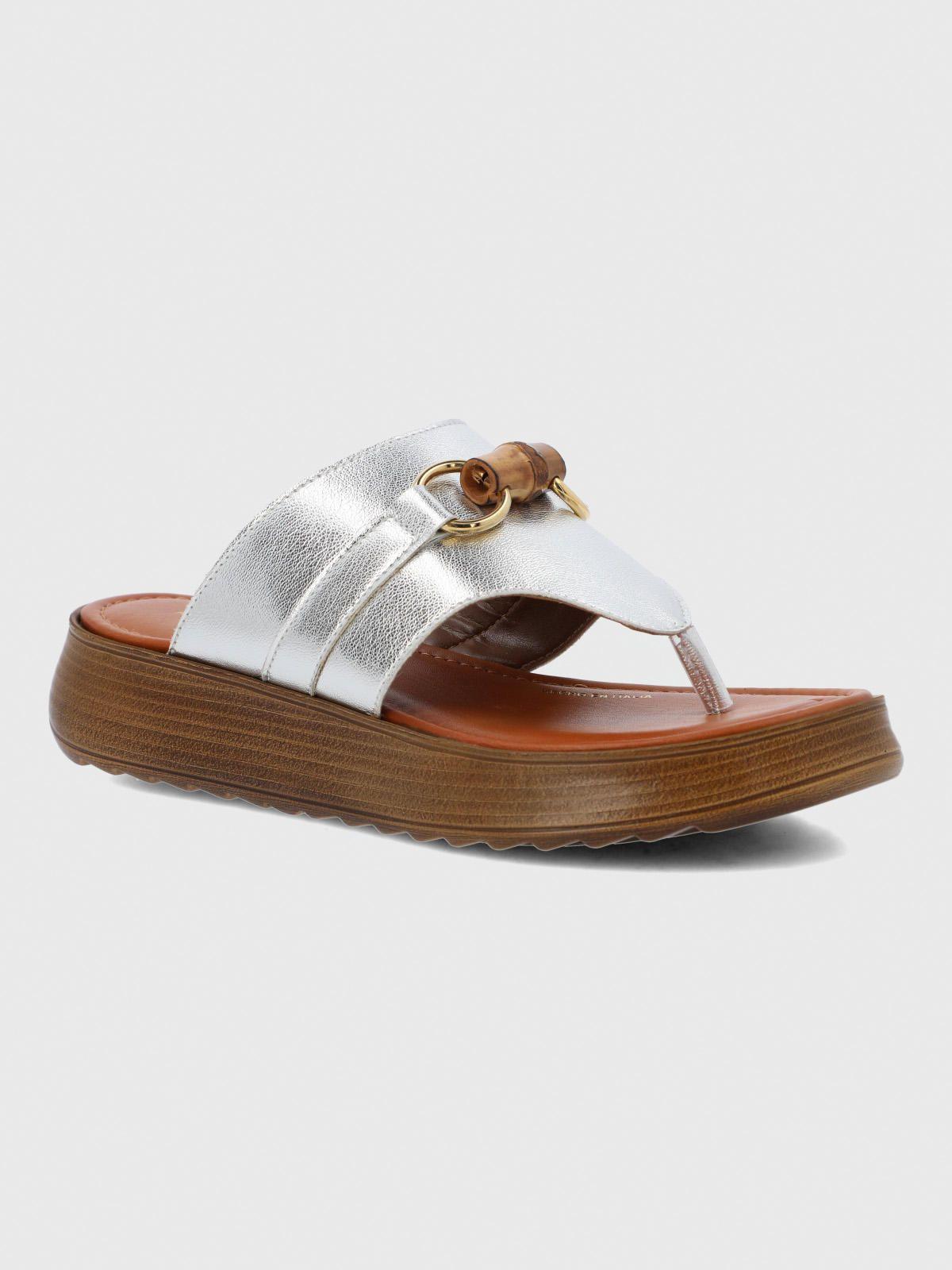 Sandalia Cerutti Mujer Vicina Metalizada-0