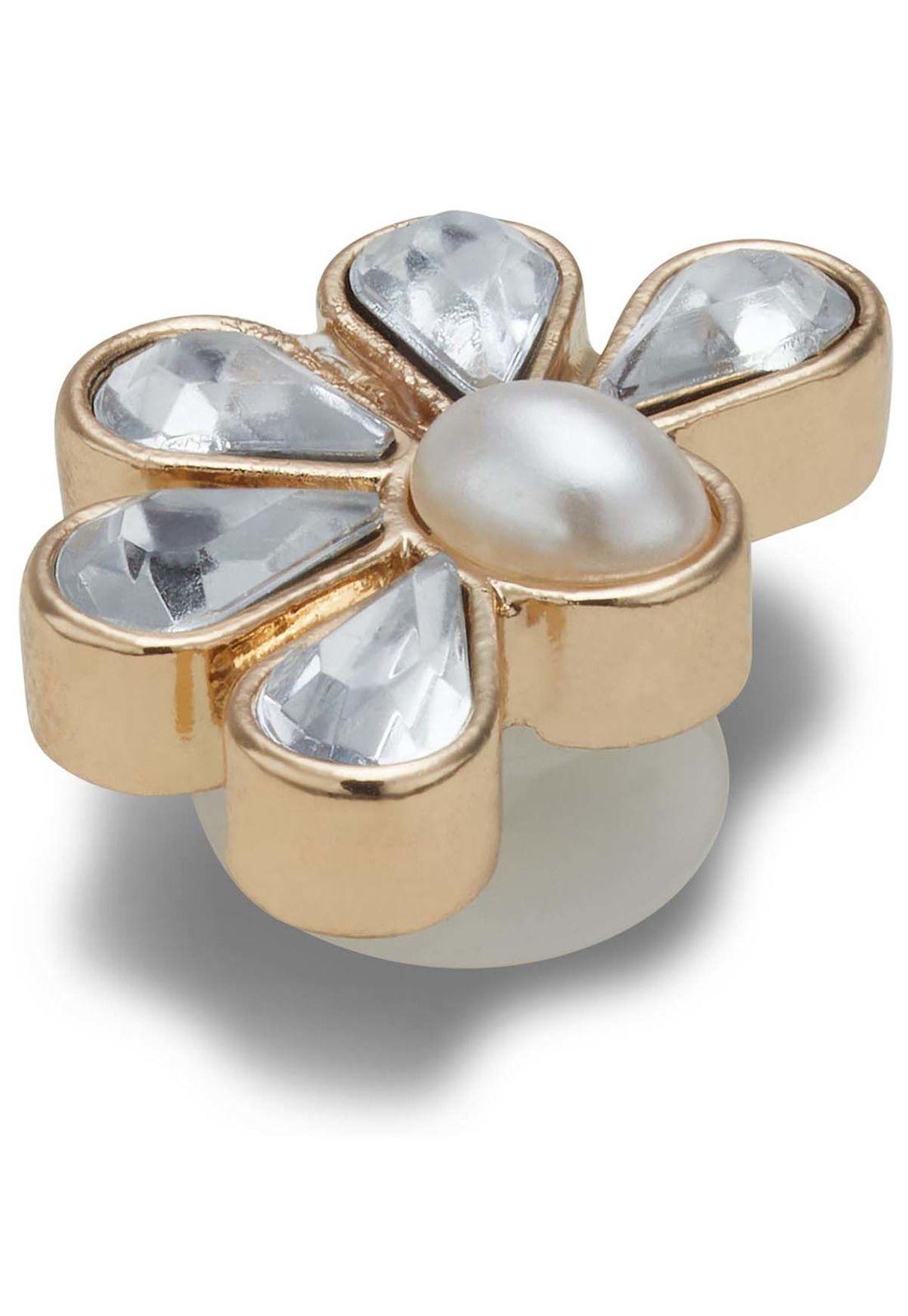 Jibbitz Perla Floral Media Metalizado-2