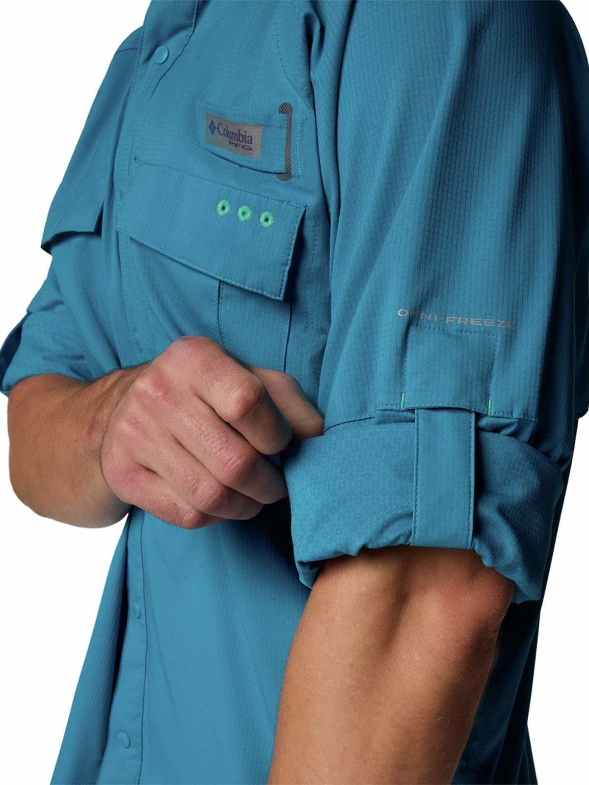 Camisa M/L Hombre Shadowcaster Zero Azul-3