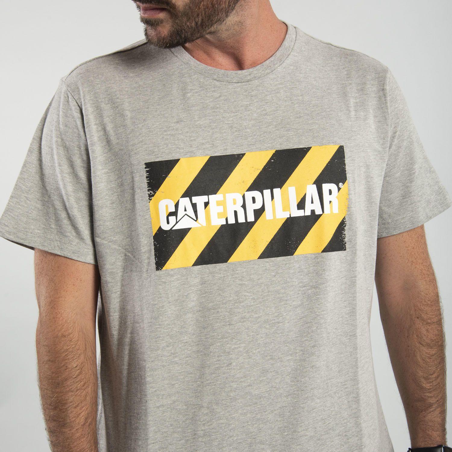 Polera Manga Corta  Hombre Fdtn Ww Site Tee Gris-3