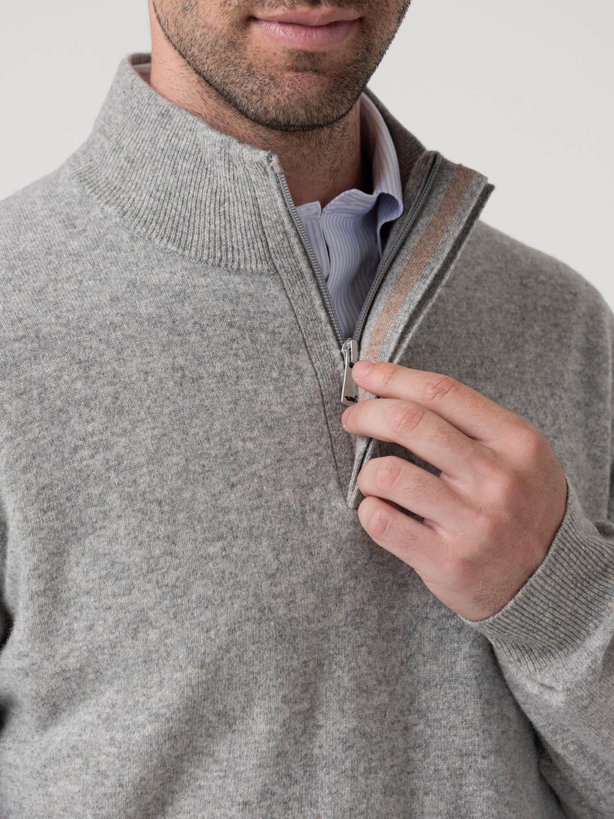 Sweater Lana Hombre Italy.H Gris-6