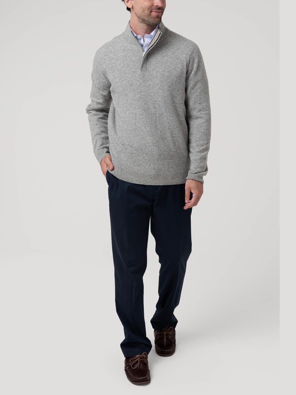 Sweater Lana Hombre Italy.H Gris-7