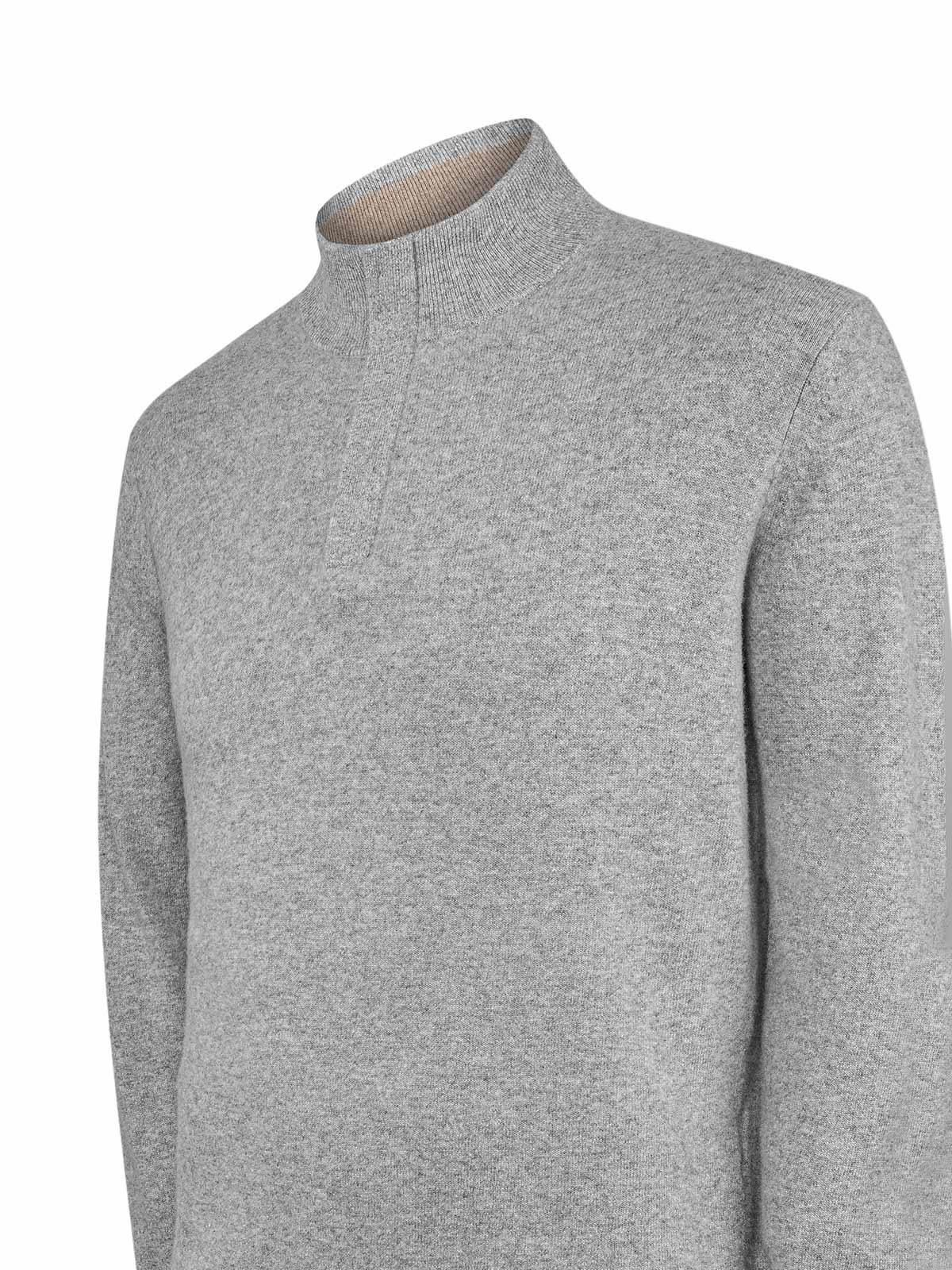 Sweater Lana Hombre Italy.H Gris-3