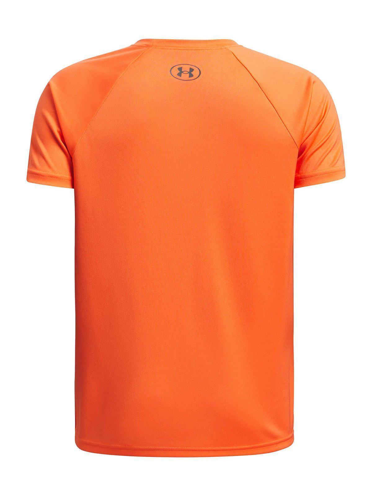 Polera Manga Corta UA Tech Niño Naranja-1