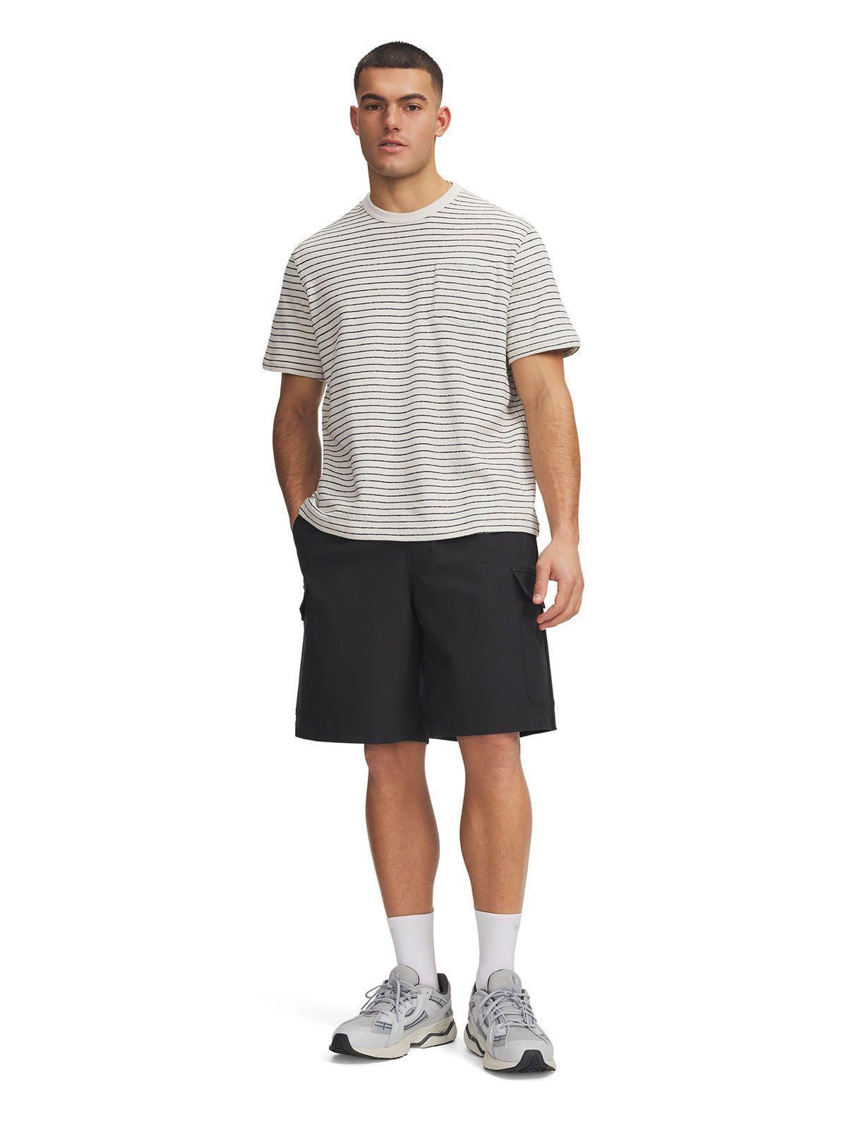 Short Hombre Icon Woven Cargo Negro-3