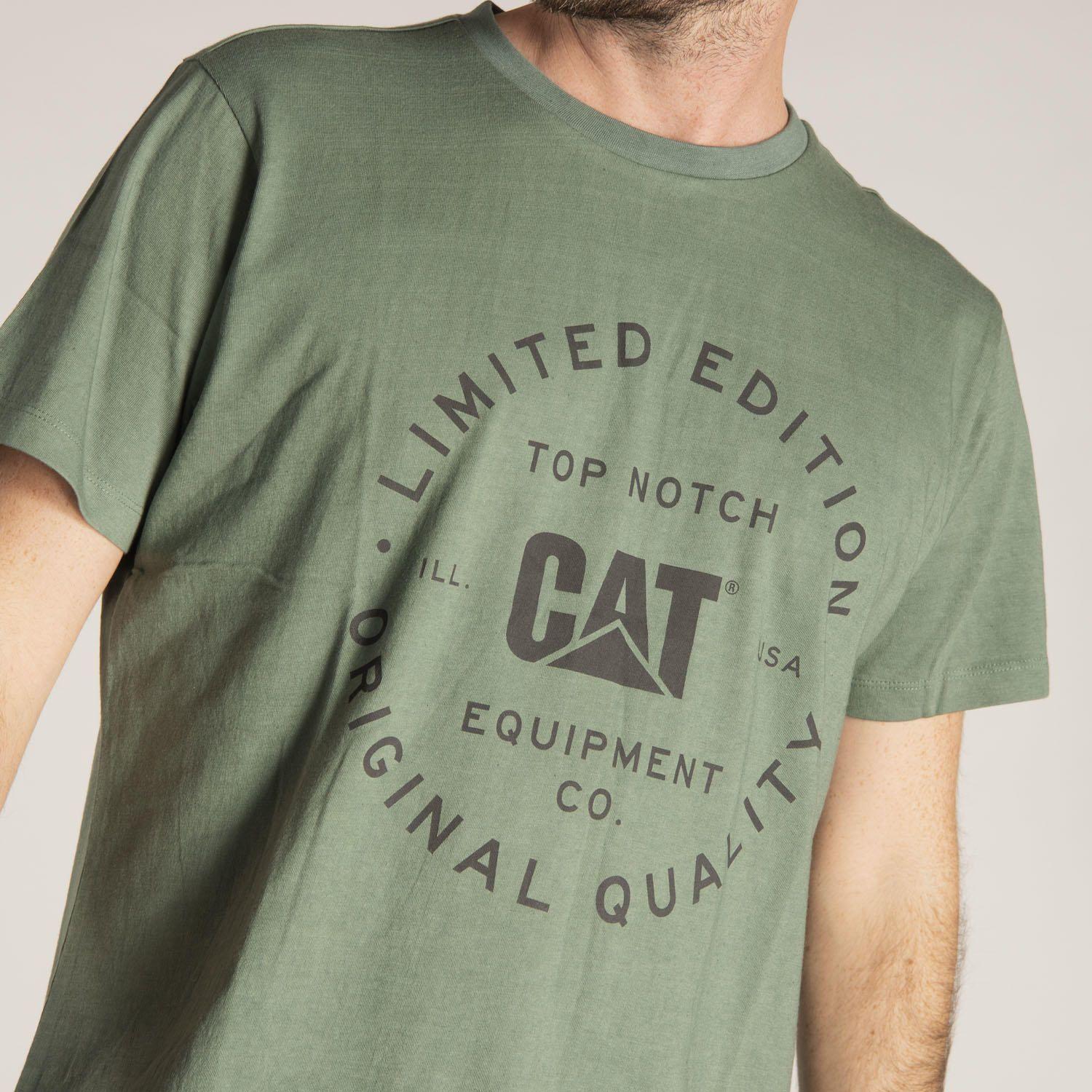 Polera M/C Hombre Fdtn Le Equipment Te Verde-4