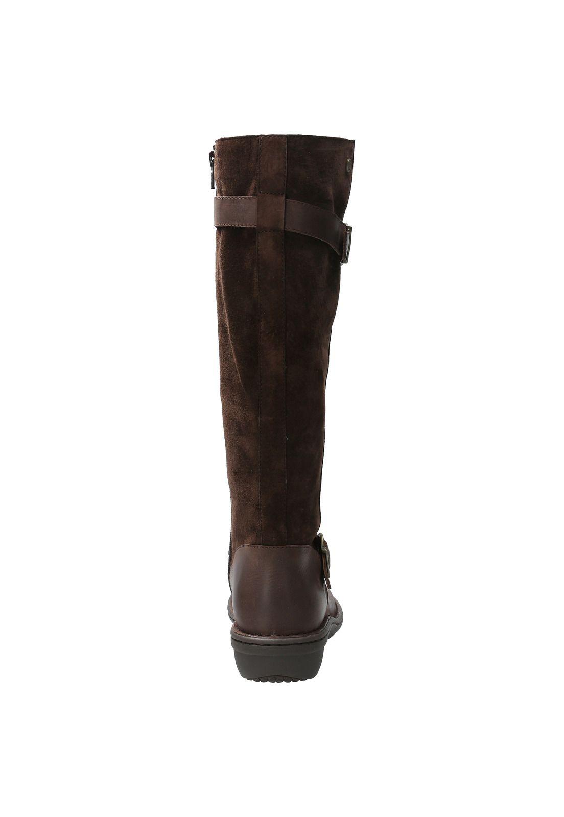 Bota Cuero Mujer Luana Café-6