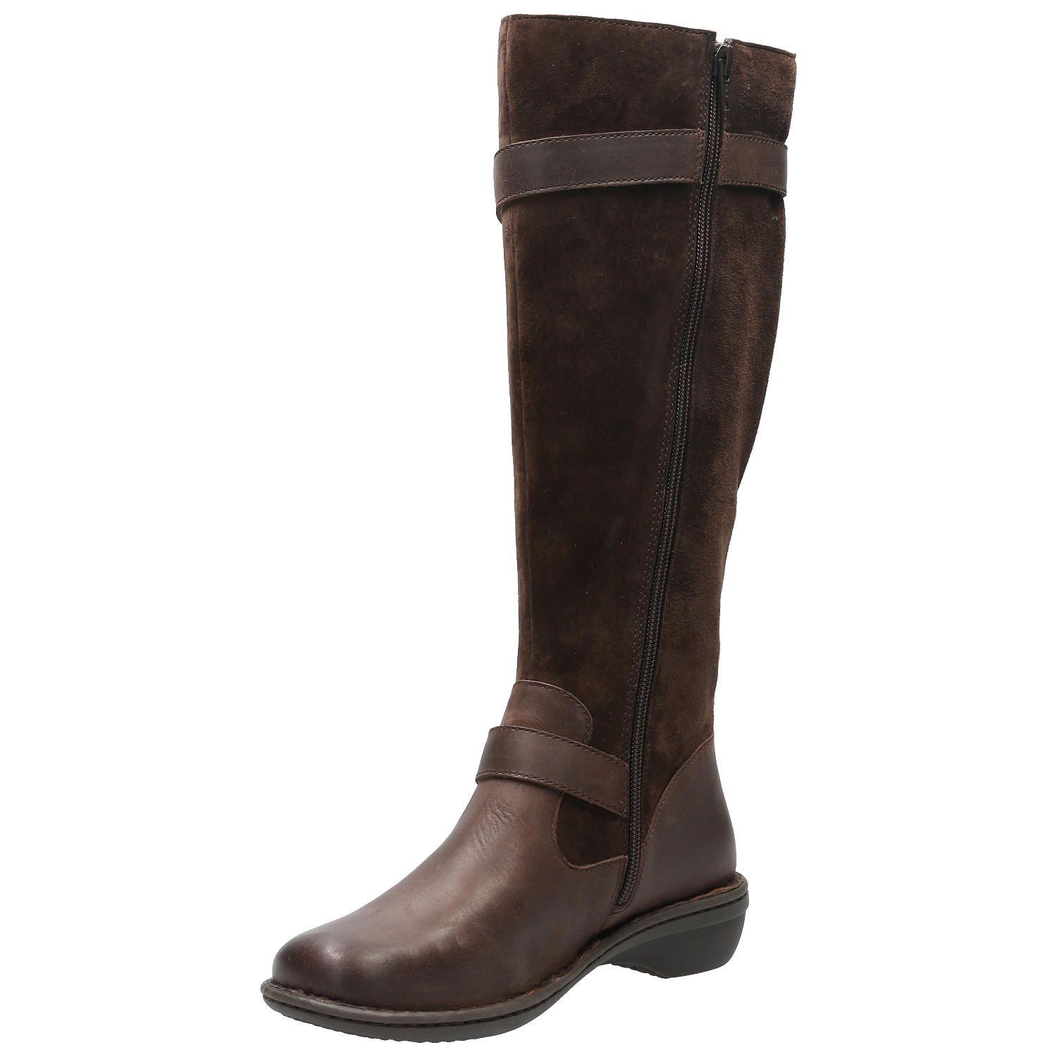 Bota Cuero Mujer Luana Café-4