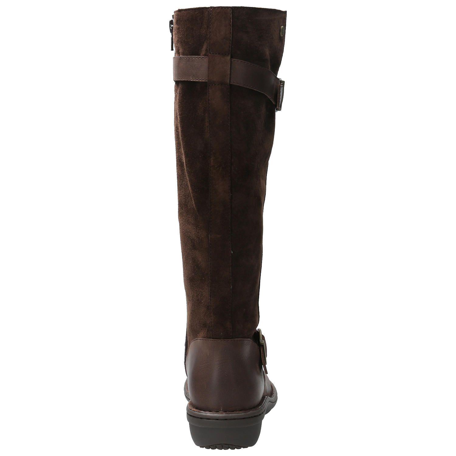 Bota Cuero Mujer Luana Café-6