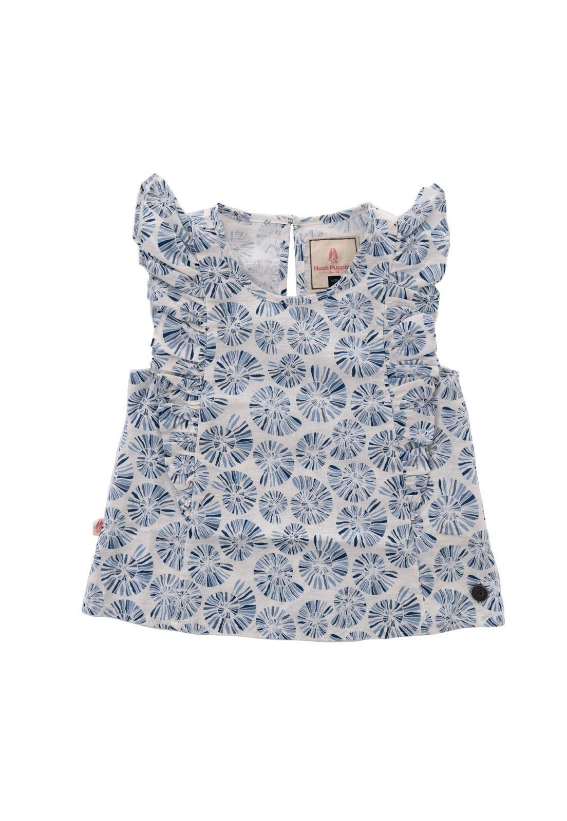 Polera Niña Enna Celeste-0