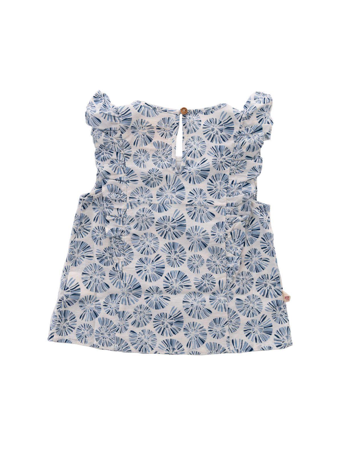 Polera Niña Enna Celeste-4