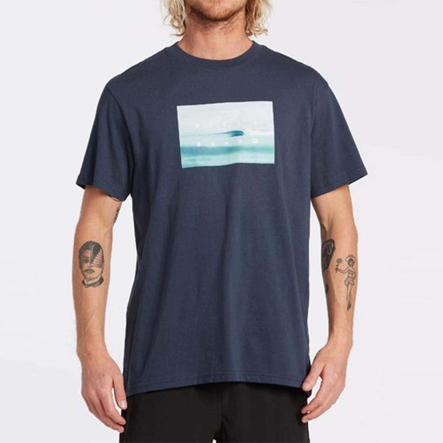 Polera M/C  Scenic Azul Marino Hombre-0