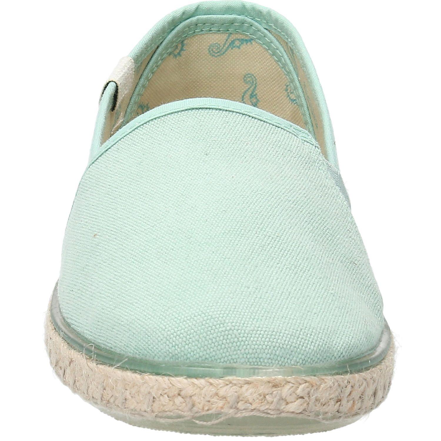 Alpargata Algodón Orgánico Mujer Maya Celeste-3