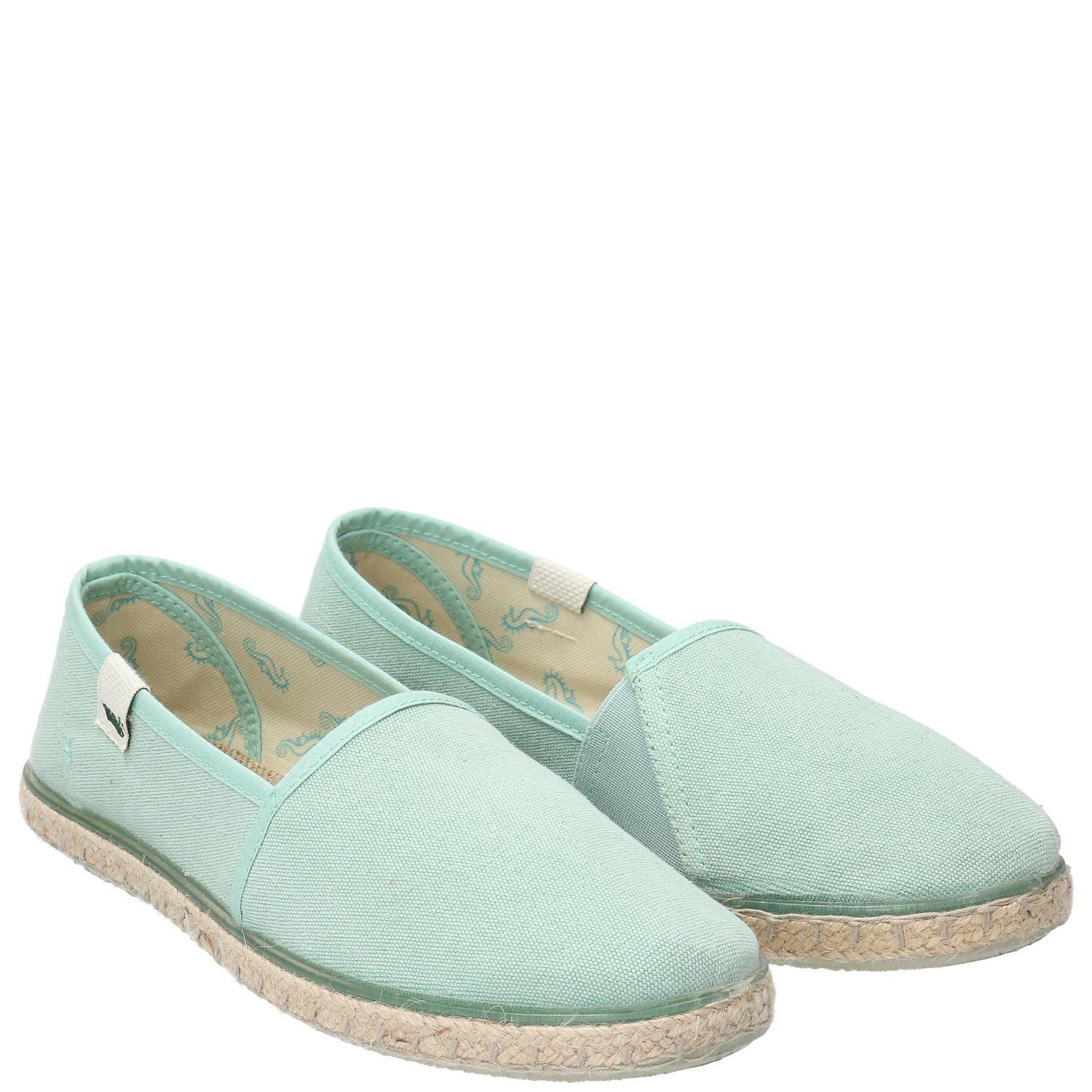 Alpargata Algodón Orgánico Mujer Maya Celeste-7