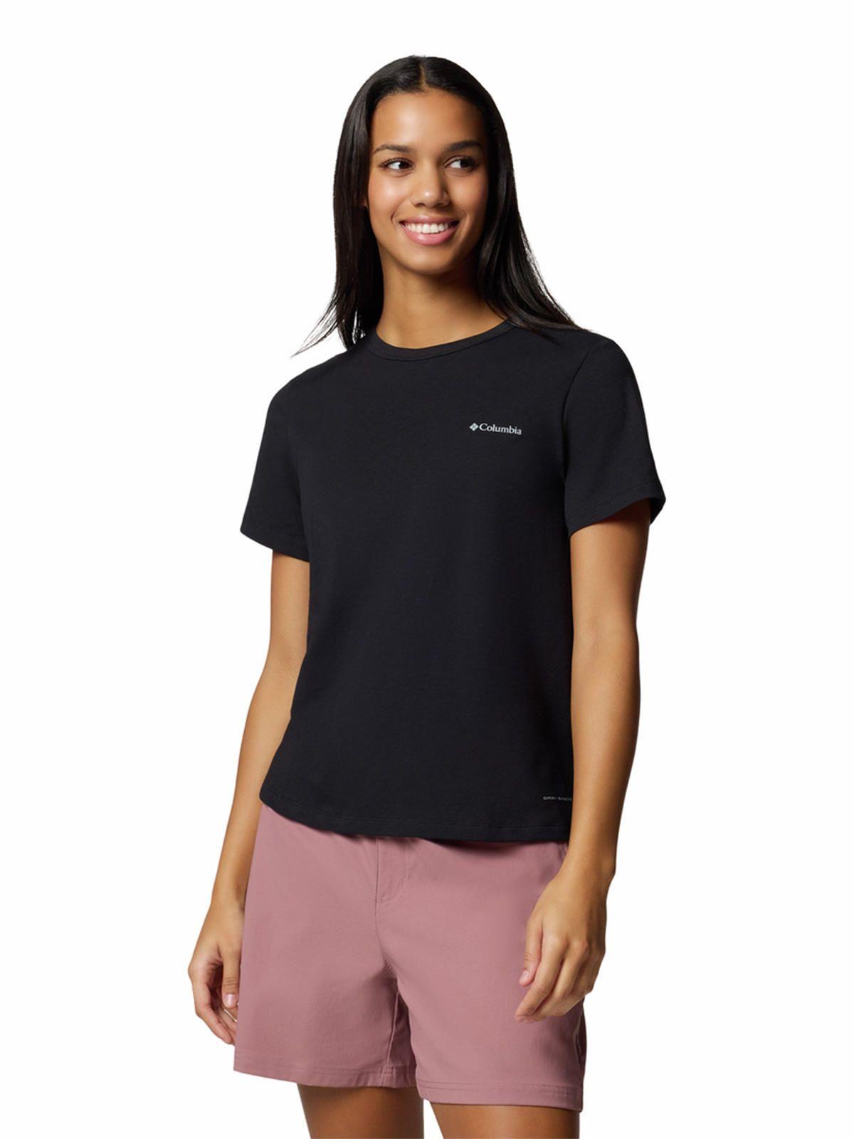 Polera Manga Corta Mujer Sun Trek II Negro-0
