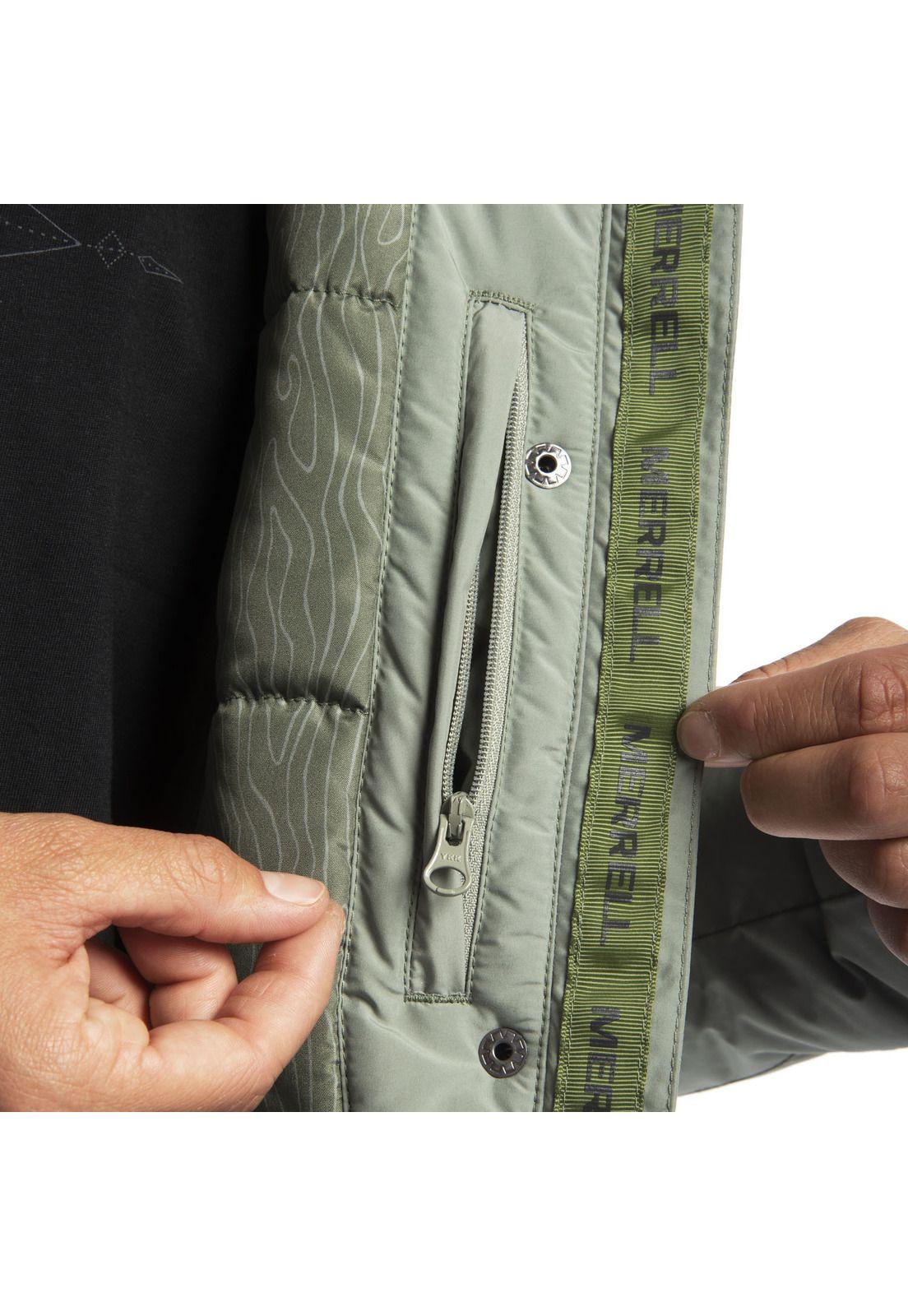 Parka Mujer Belt Parka Verde-4