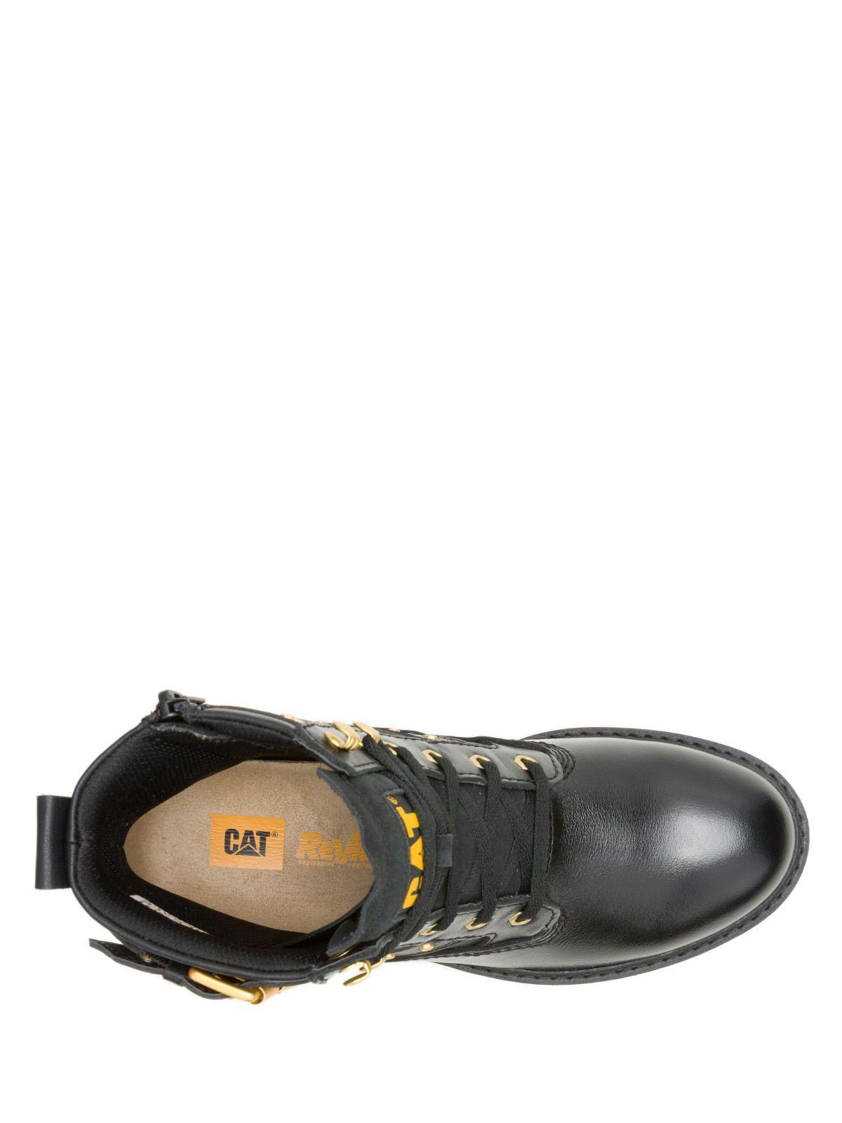 Botín Cuero Mujer Grader Ws Embellish Negro-6