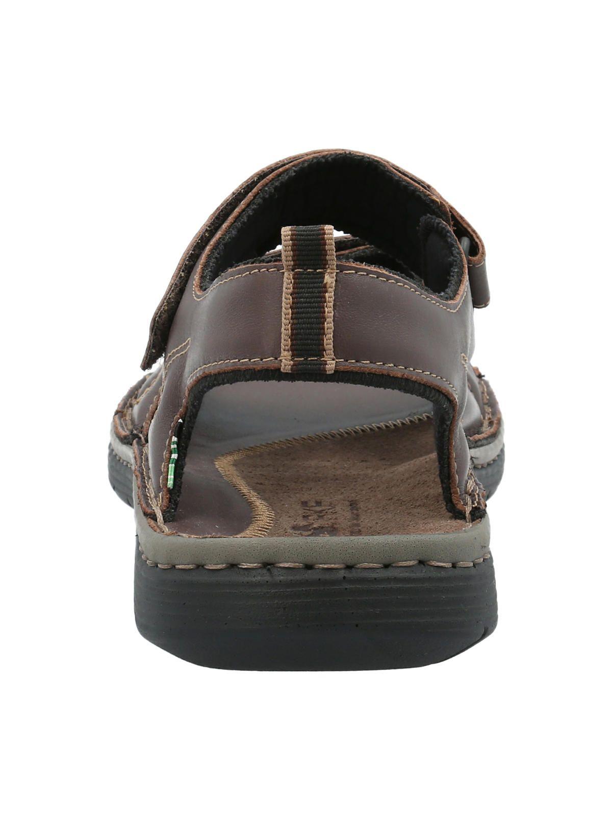 Sandalia Cuero Hombre Nico Café -5