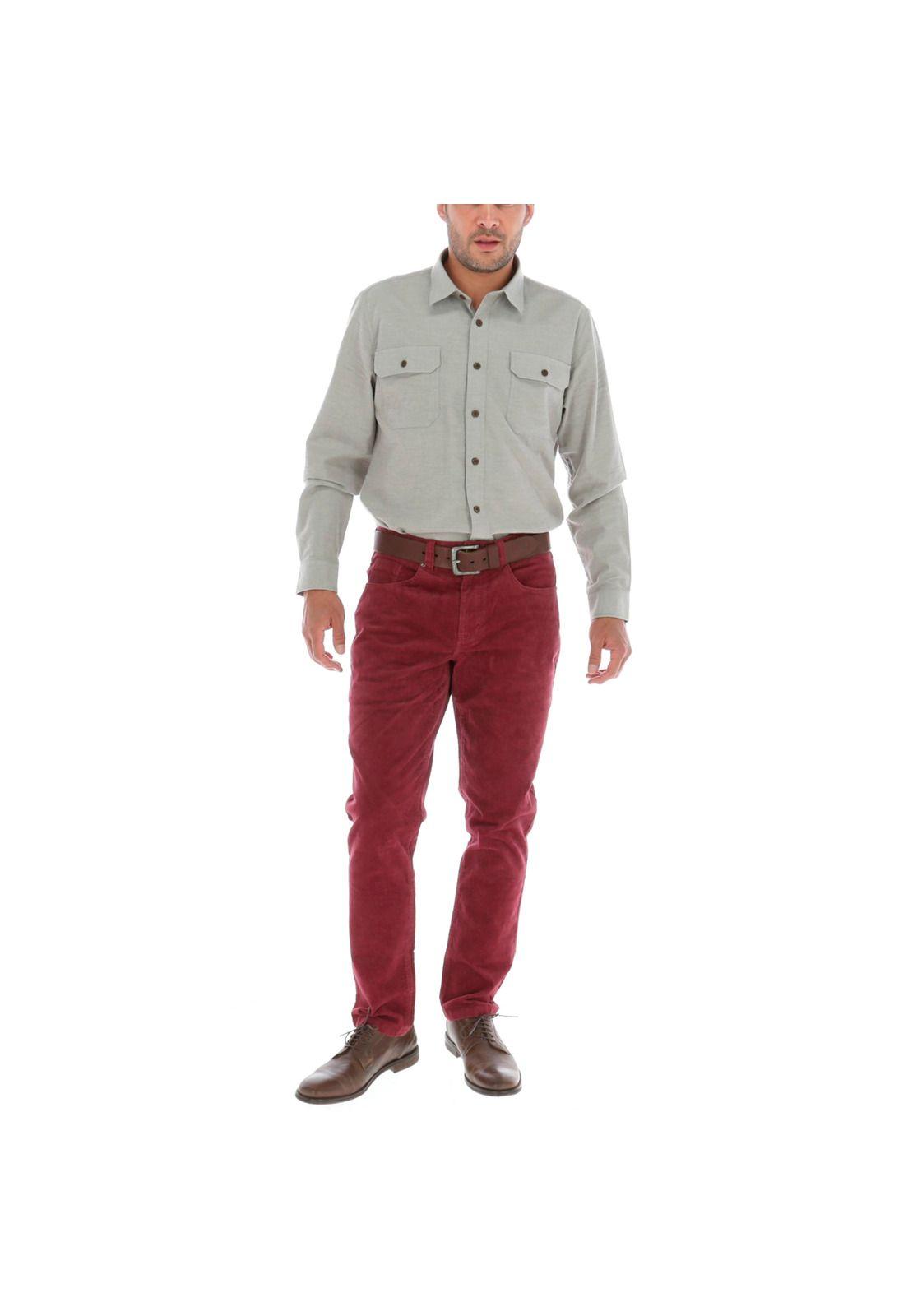 Pantalon Corduroy Rockford Rojo-4