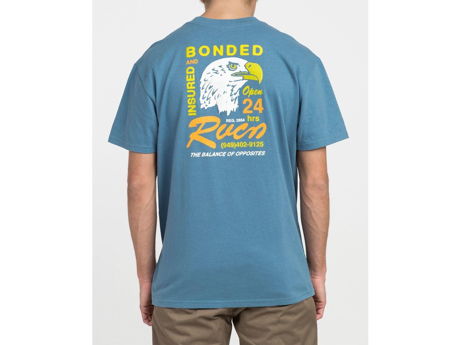 POLERA MANGA CORTA BONDED AZUL-2