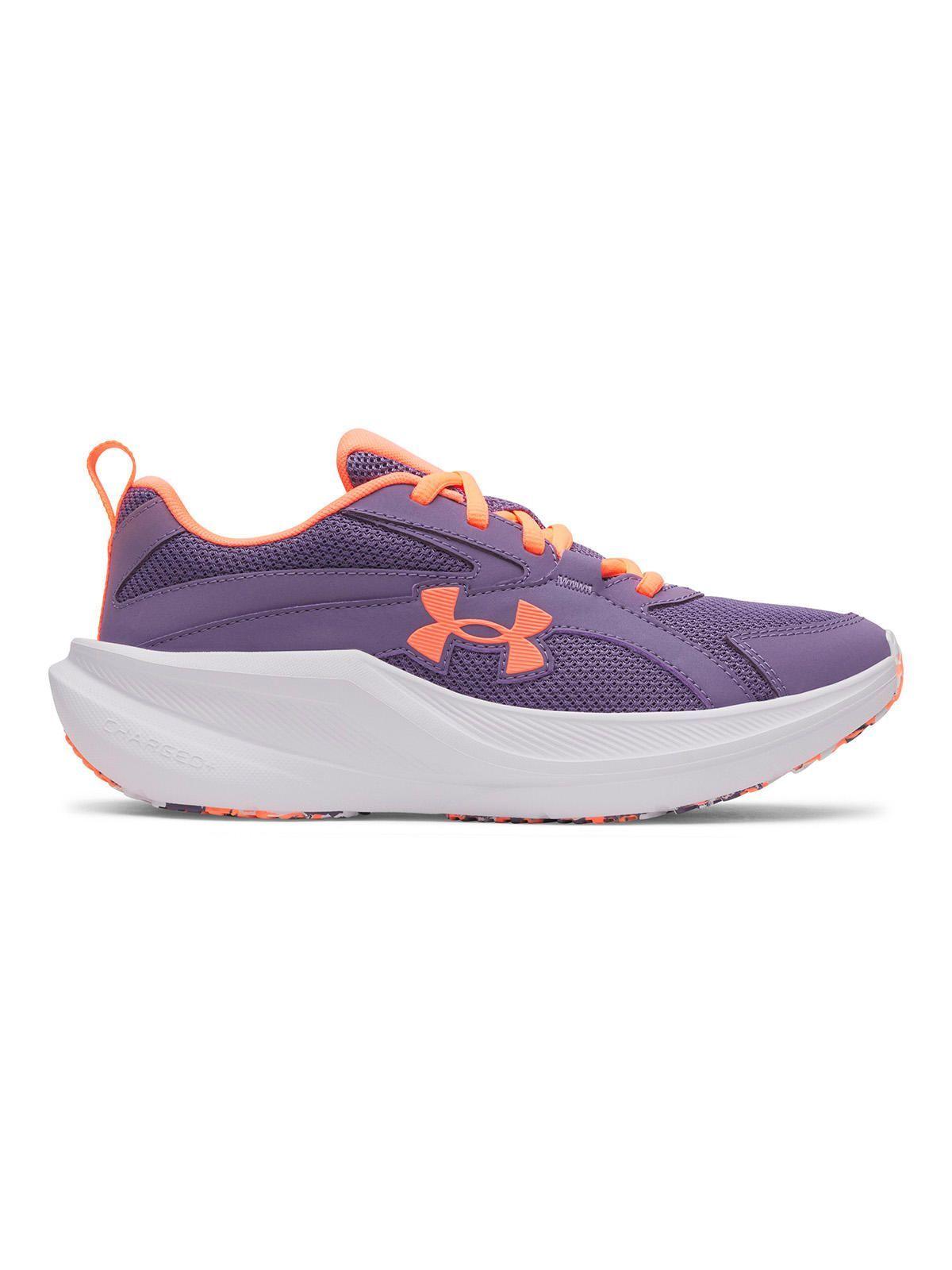 Zapatilla UA Charged+ Assert 11 Morado Niña-0