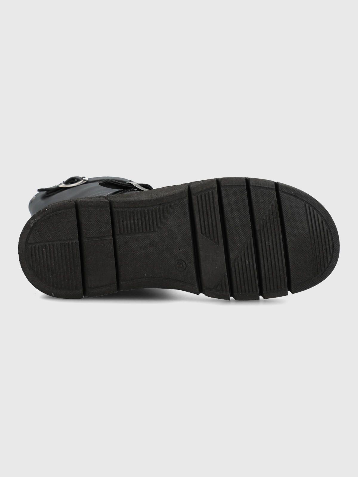 Bota Cuero Mujer Mildre Negra-7