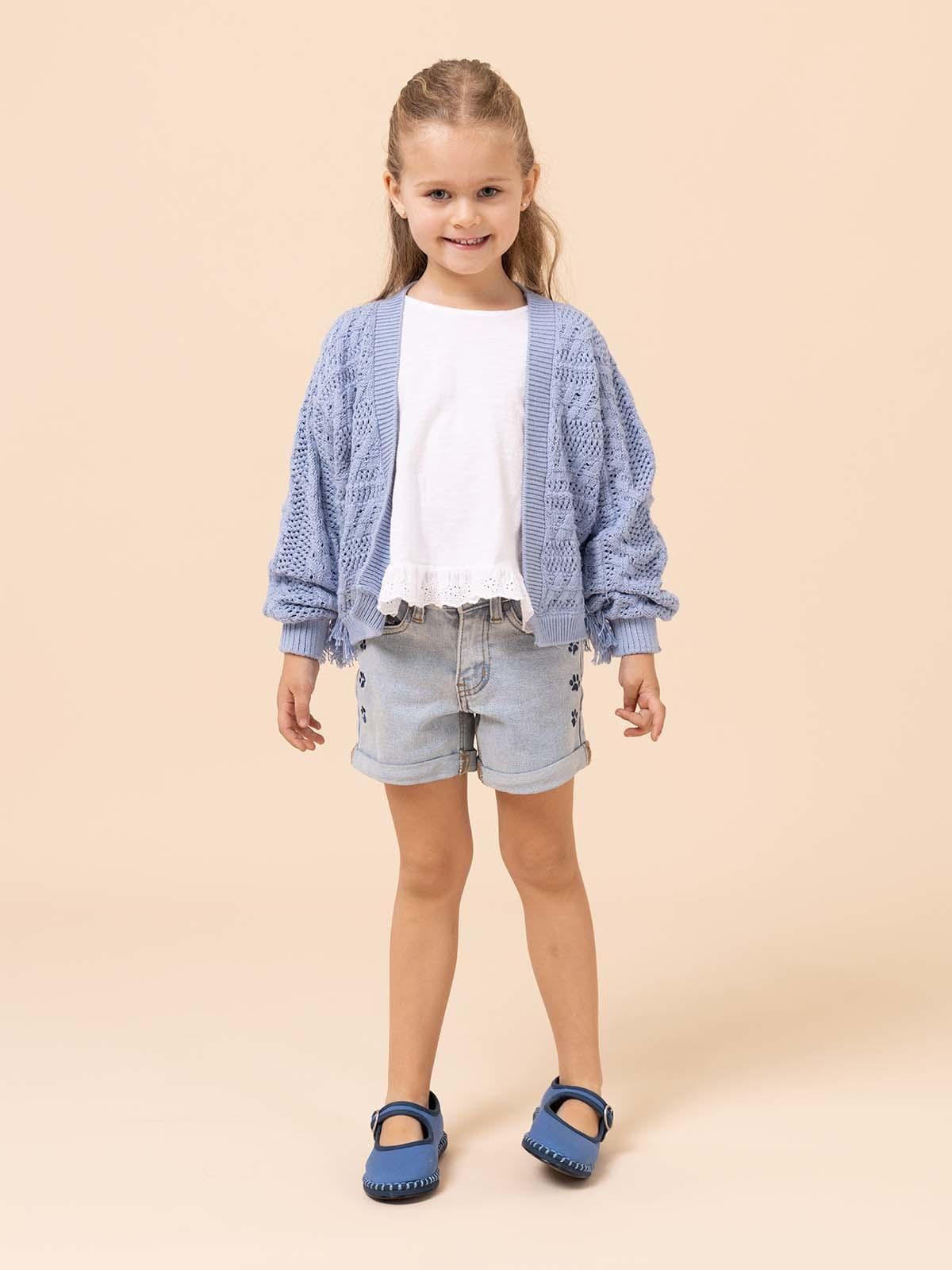 Chaleco Niña Florencia Azul-1