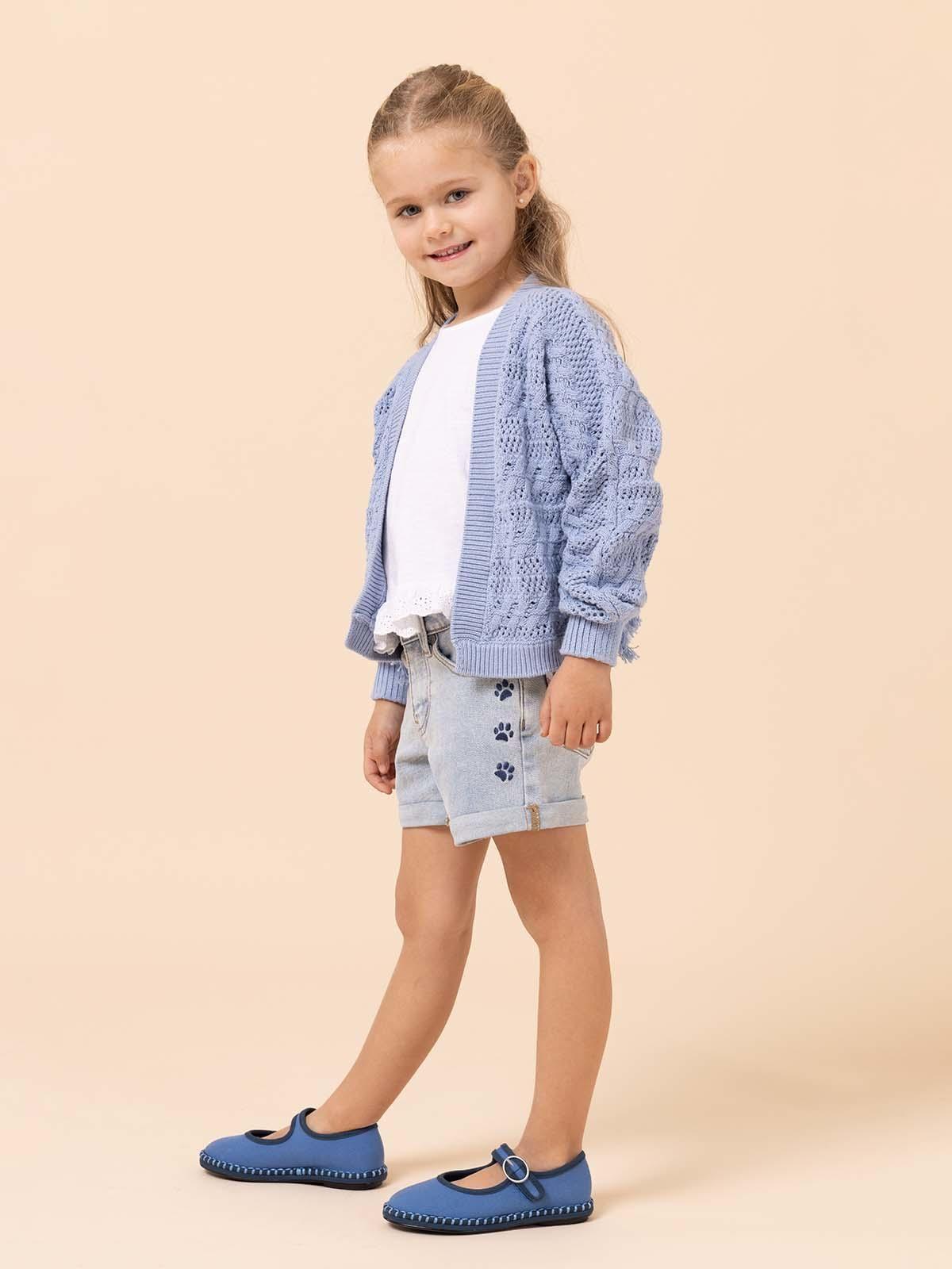 Chaleco Niña Florencia Azul-3