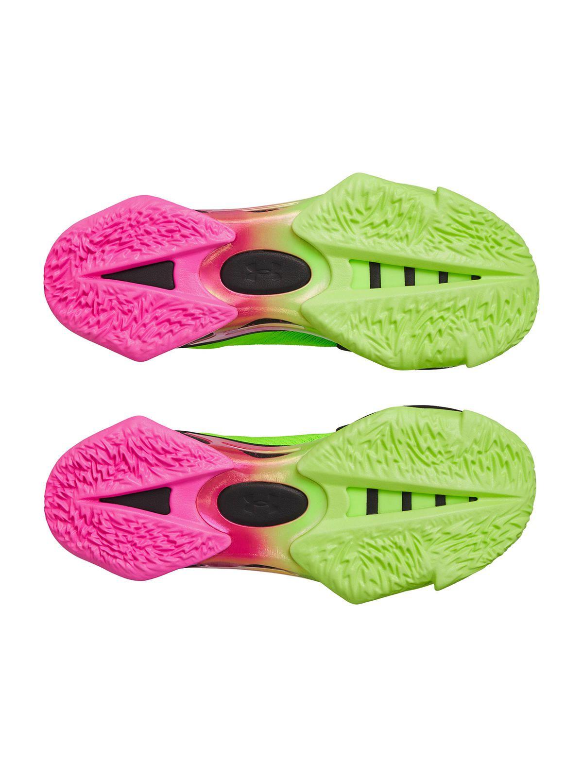 Zapatilla Basket Curry Series 7 verde -2