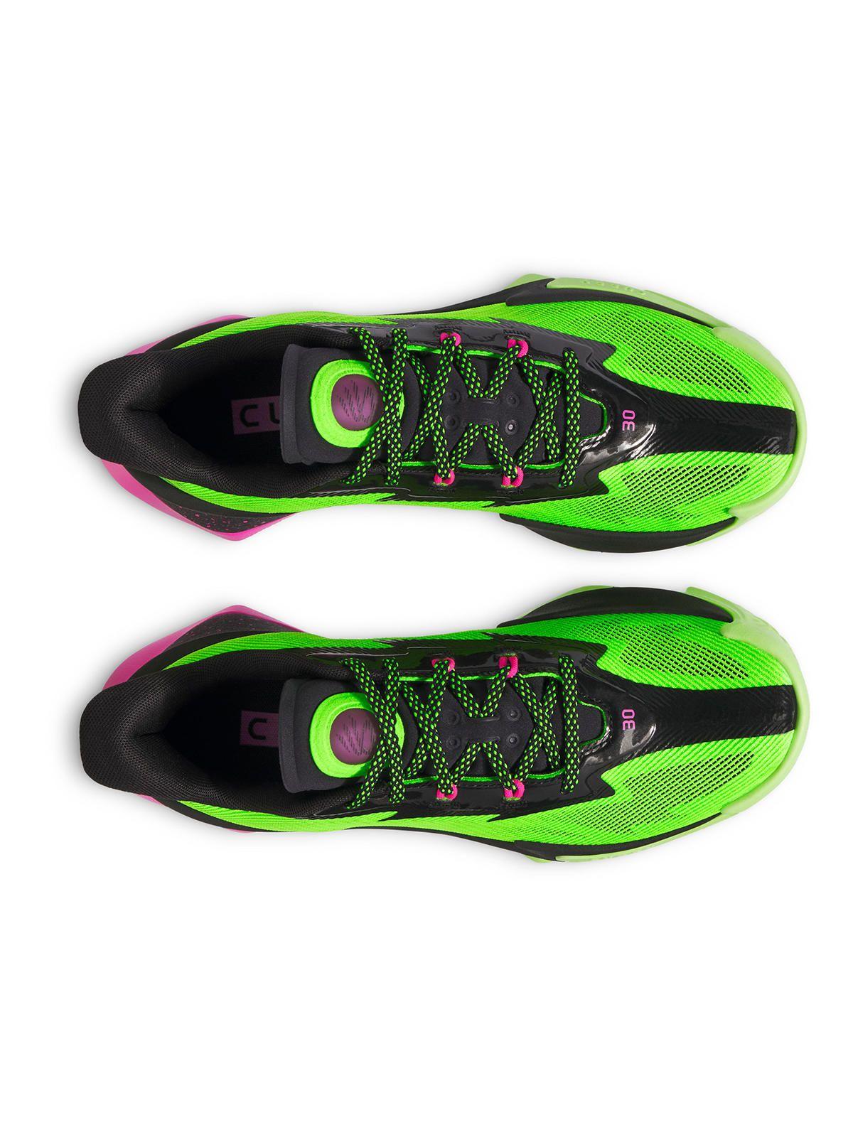 Zapatilla Basket Curry Series 7 verde -3