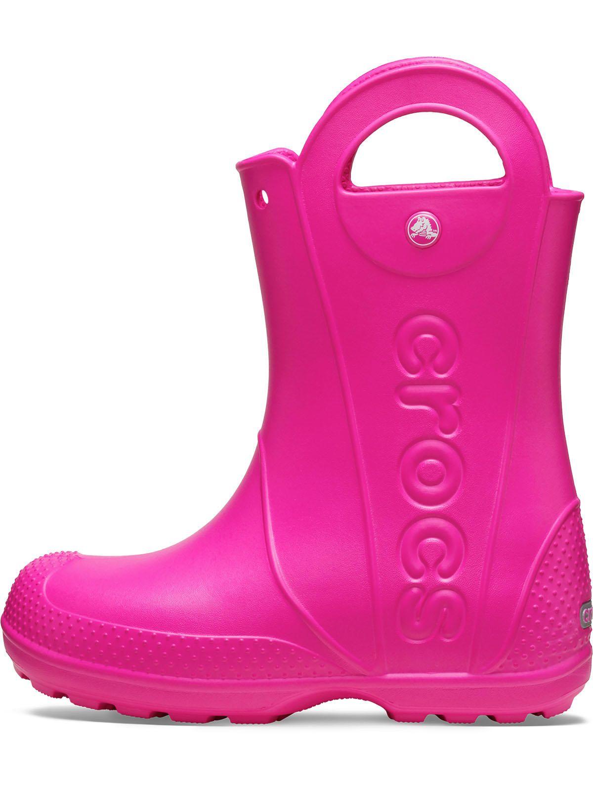 Bota de Agua Crocs Niña Rosado-1