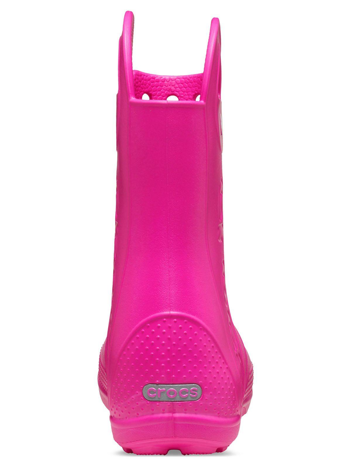 Bota de Agua Crocs Niña Rosado-7