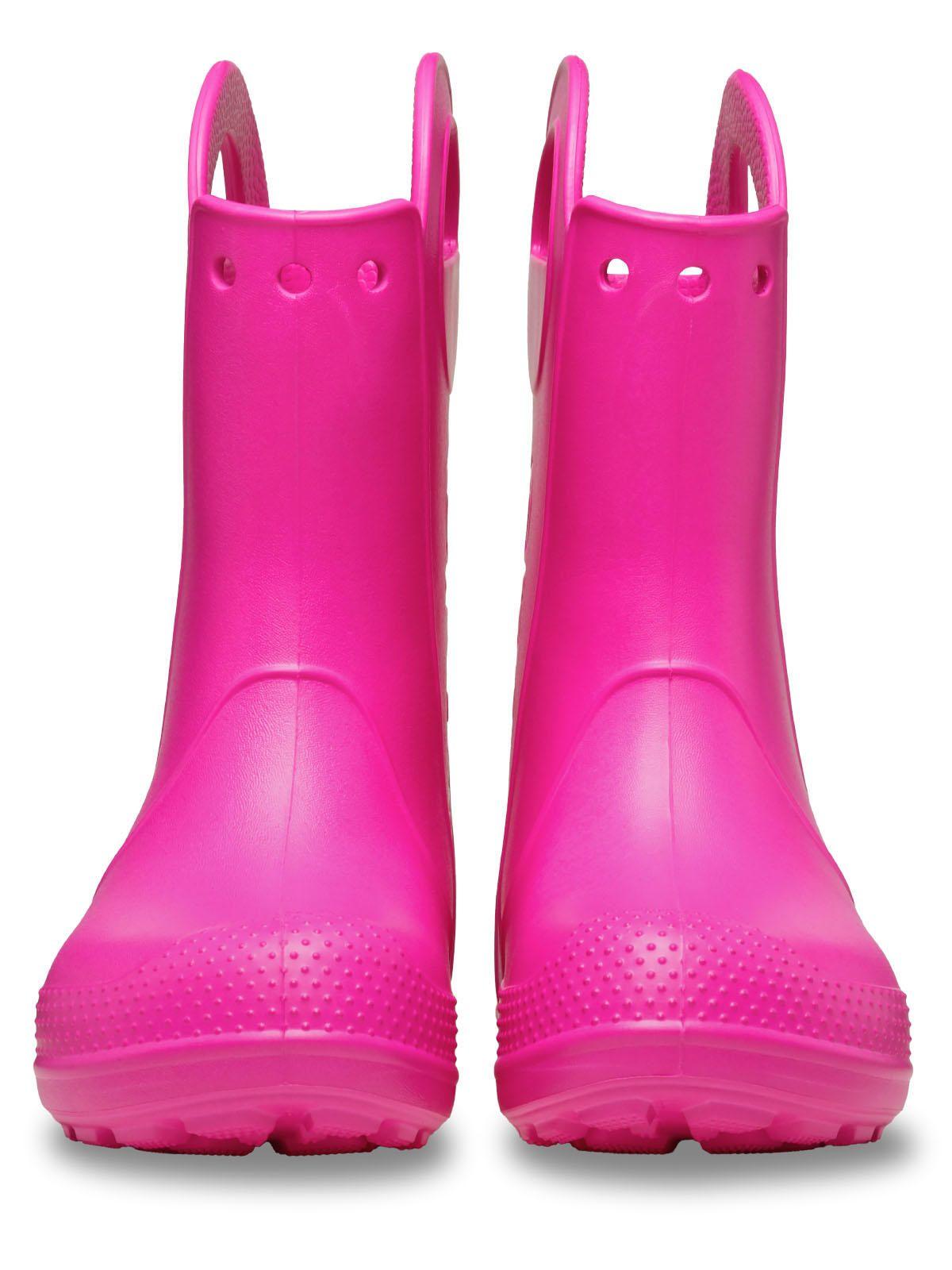 Bota de Agua Crocs Niña Rosado-8