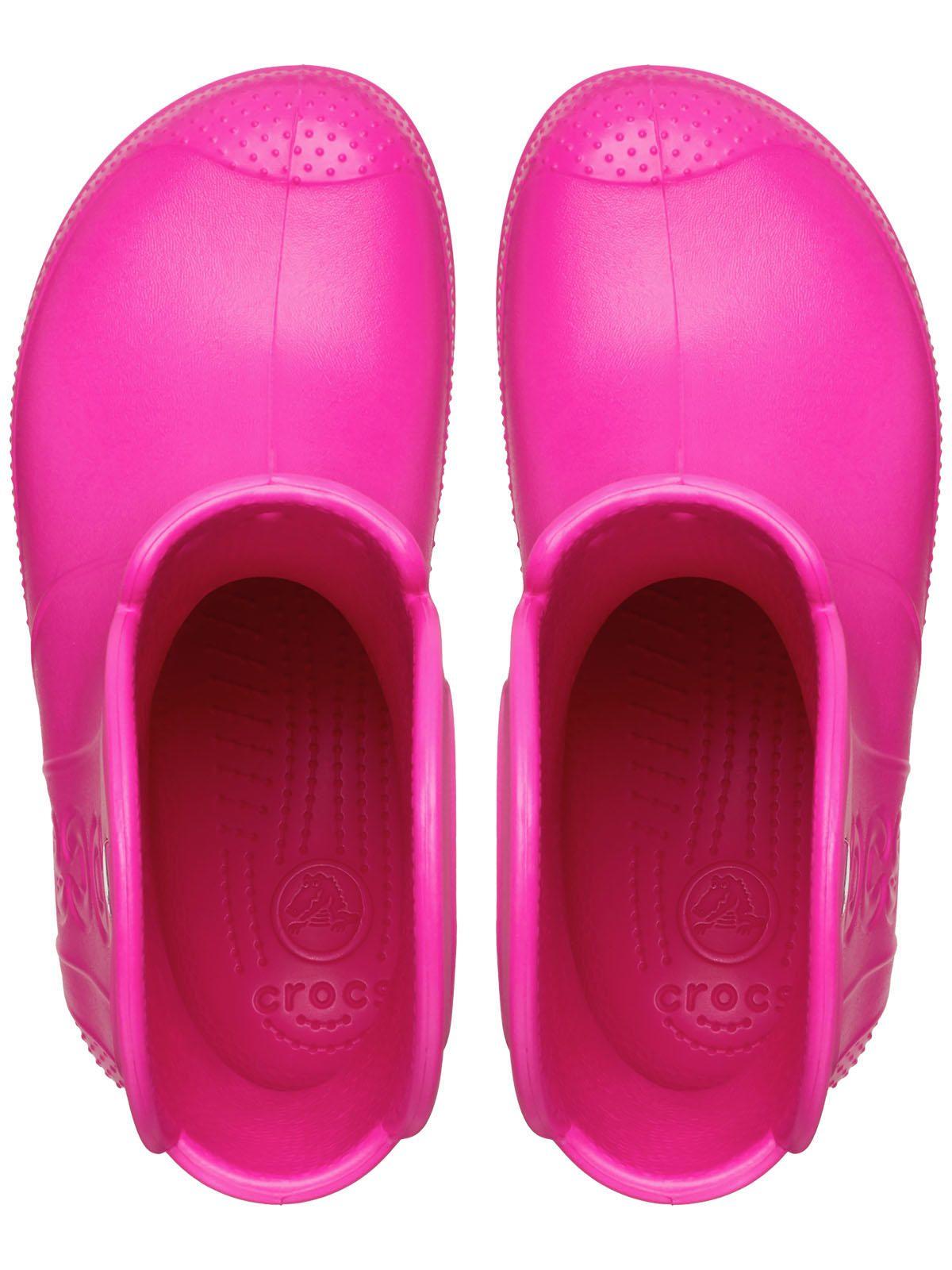 Bota de Agua Crocs Niña Rosado-4
