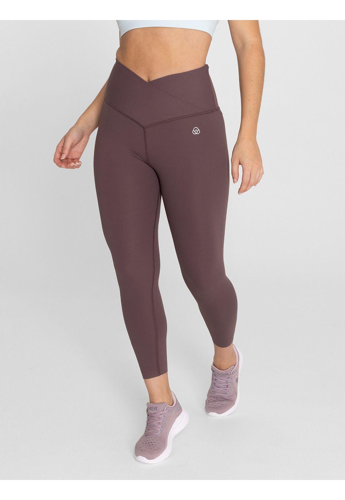 Calza 7/8 Mujer Ankle Juno Café-5