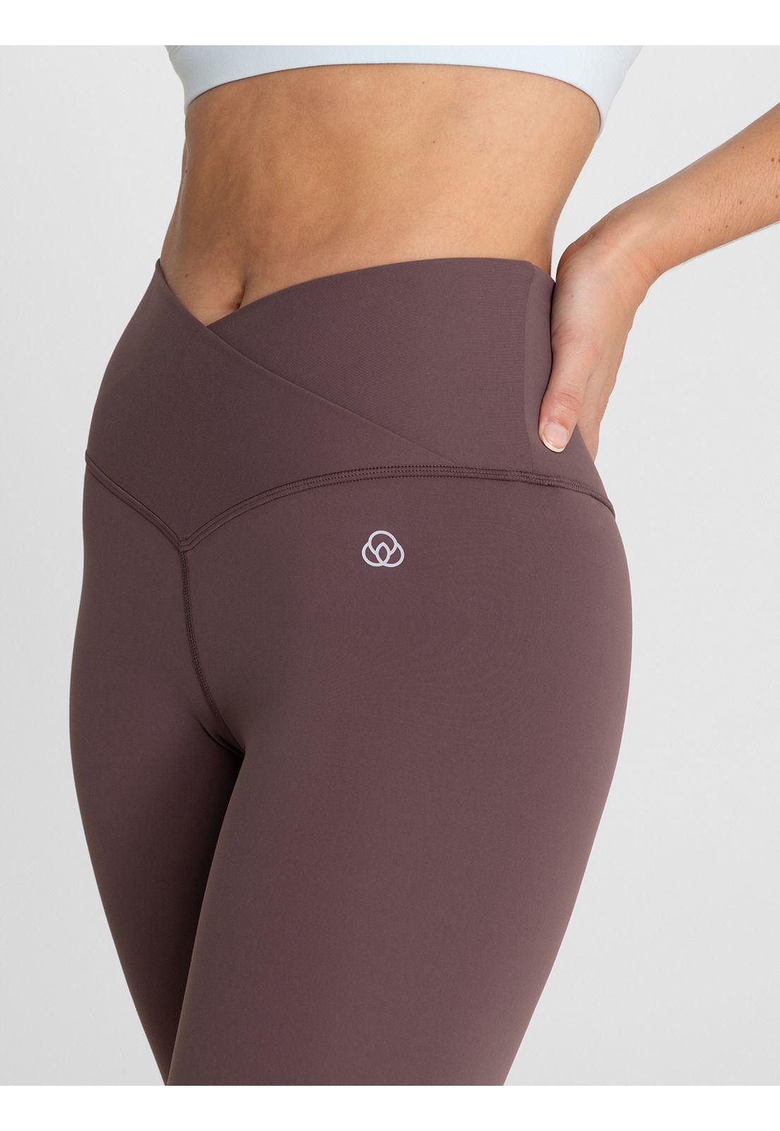 Calza 7/8 Mujer Ankle Juno Café-8