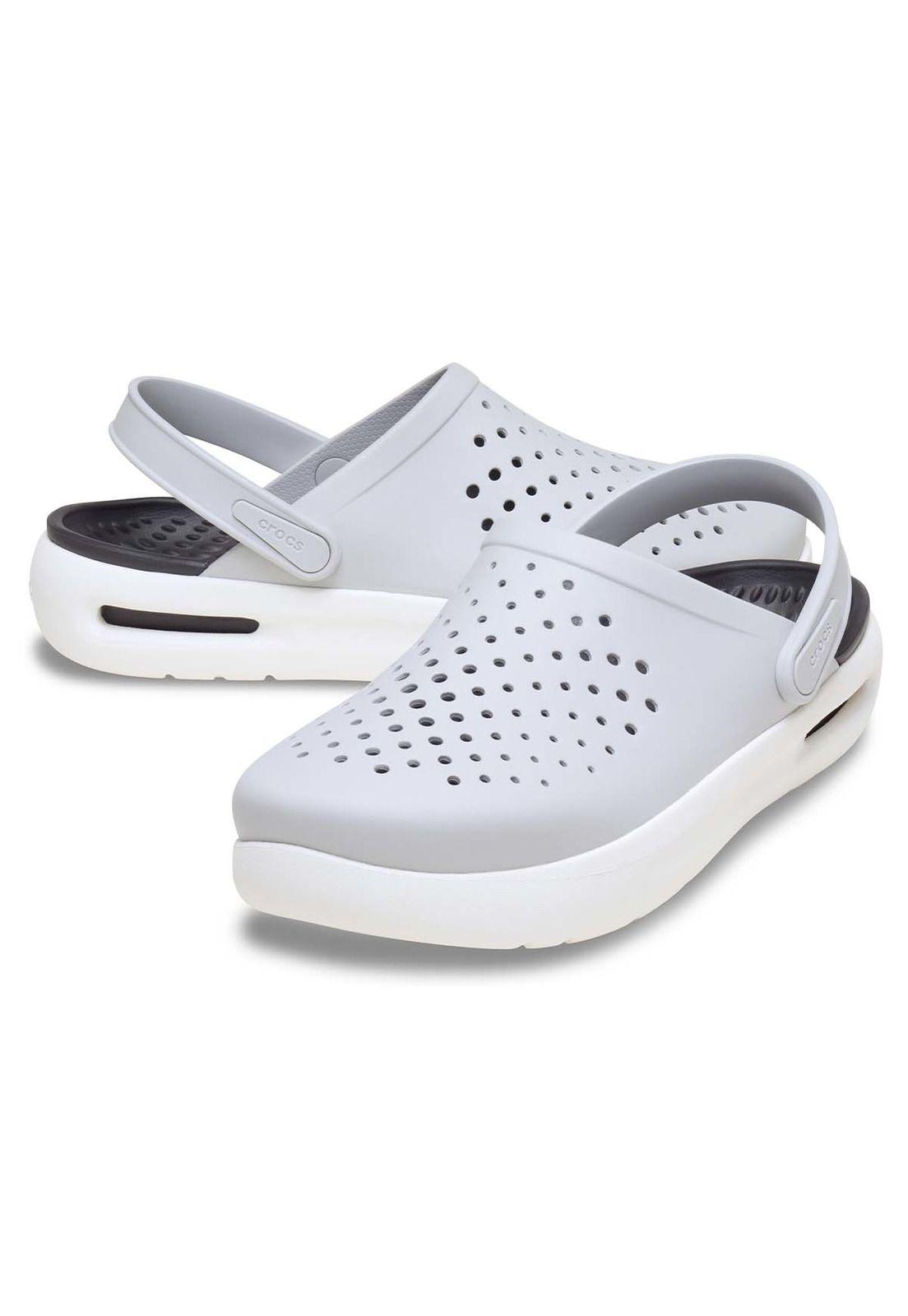 Zueco Crocs Unisex Inmotion Gris-3